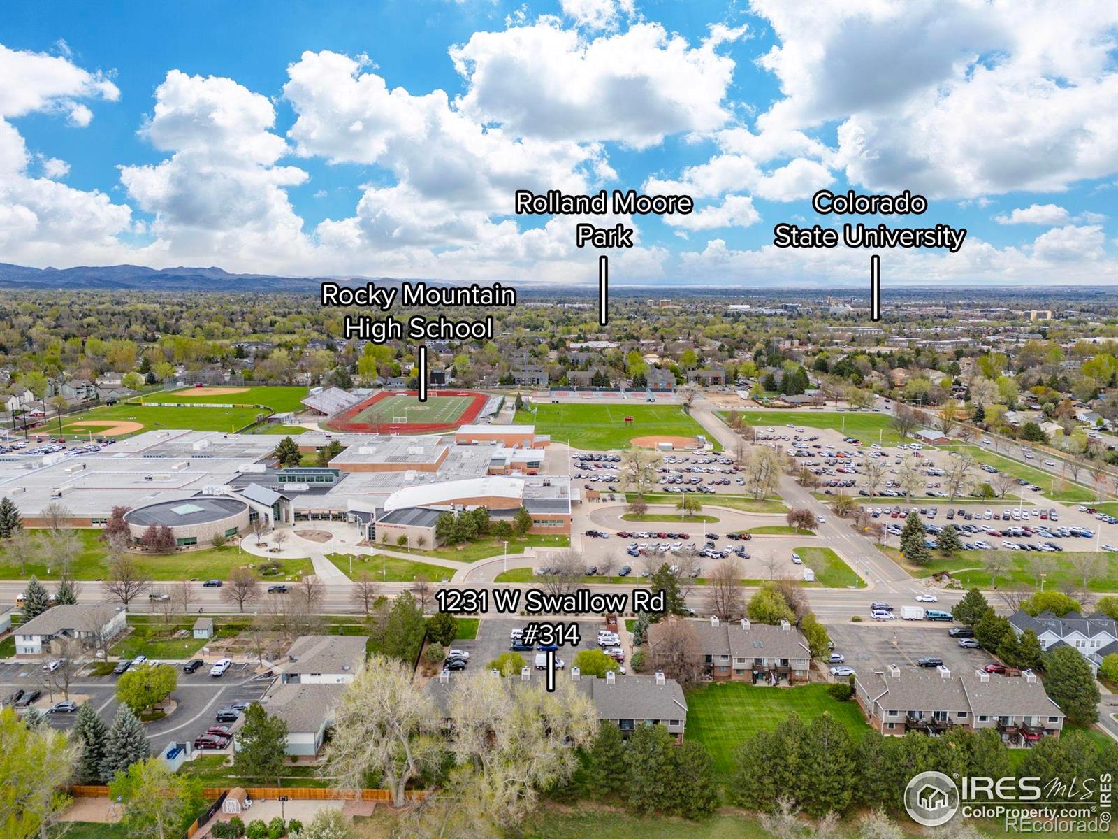 MLS Image #2 for 1231 w swallow road,fort collins, Colorado