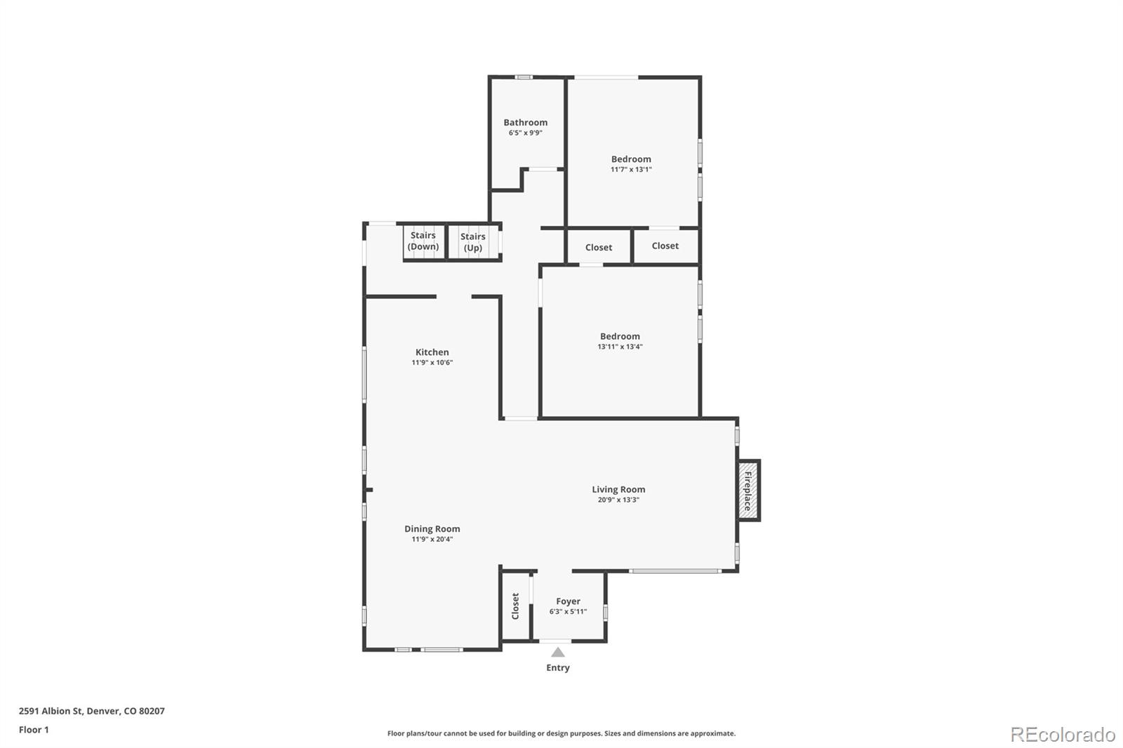 MLS Image #47 for 2591  albion street,denver, Colorado