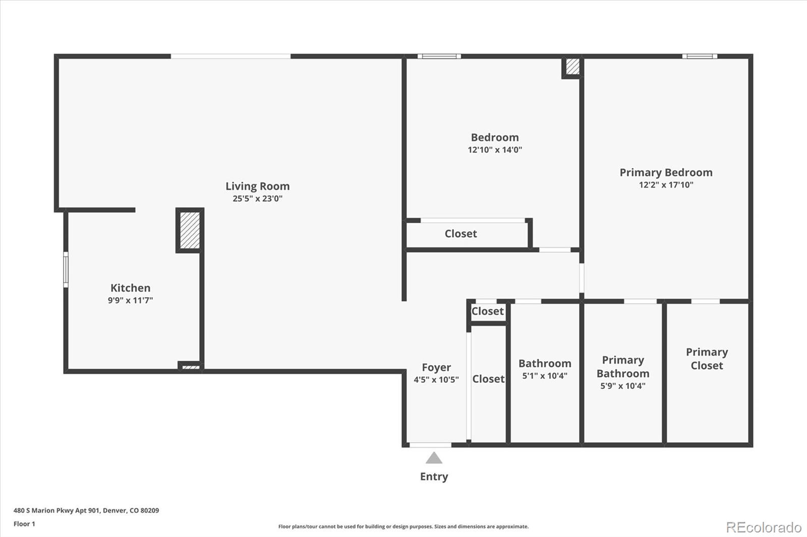 MLS Image #39 for 480 s marion parkway,denver, Colorado