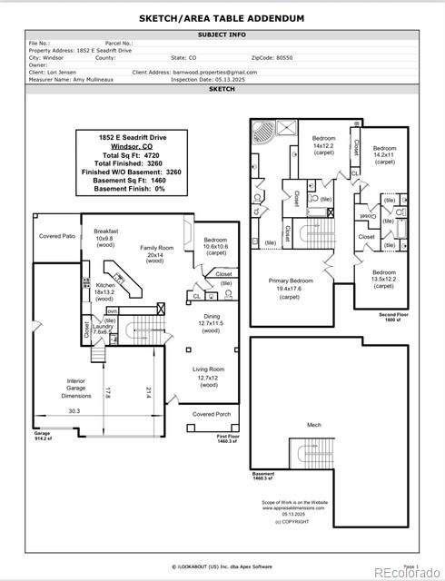 MLS Image #3 for 1852 e seadrift drive,windsor, Colorado