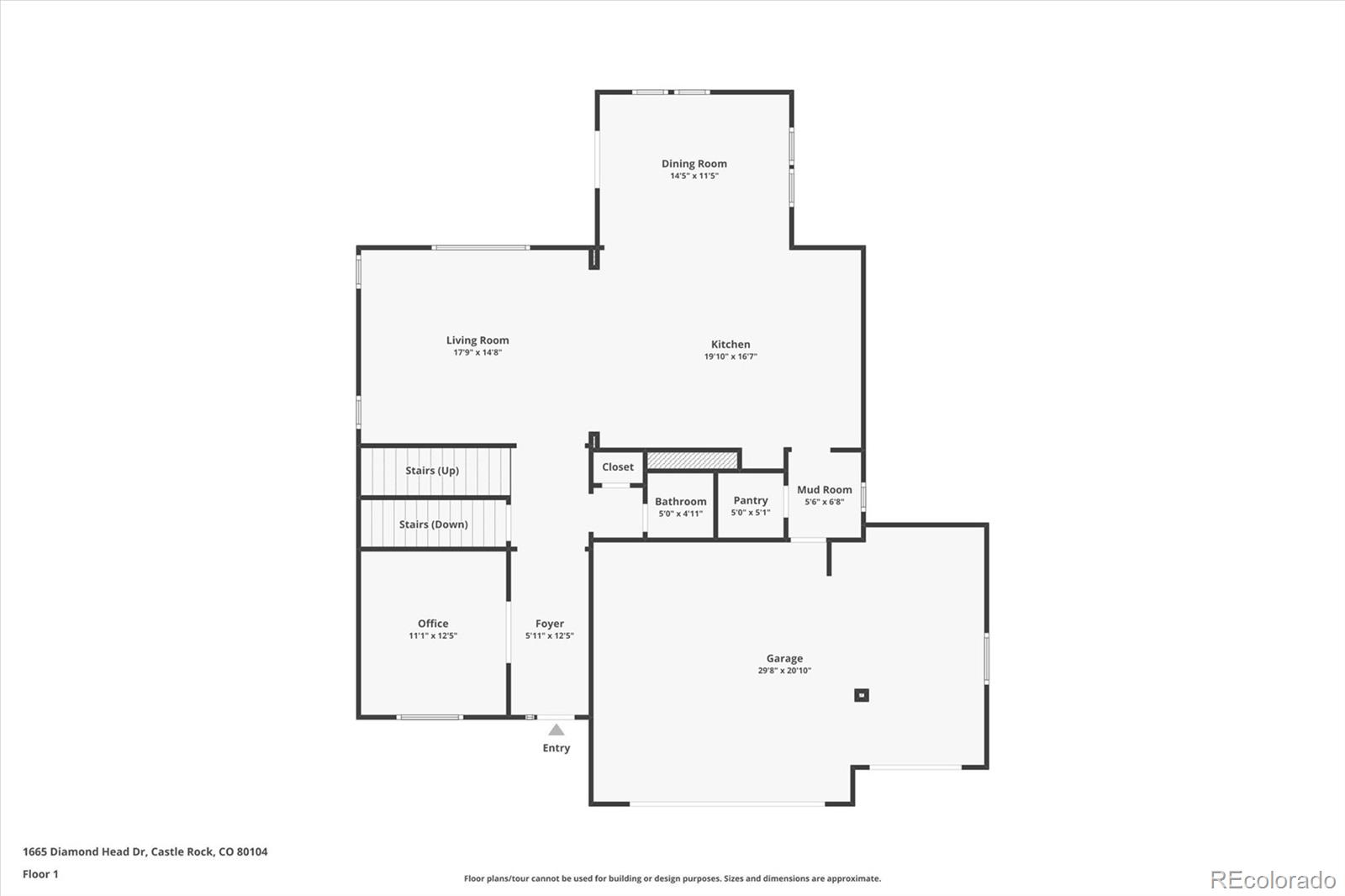 MLS Image #42 for 1665  diamond head drive,castle rock, Colorado