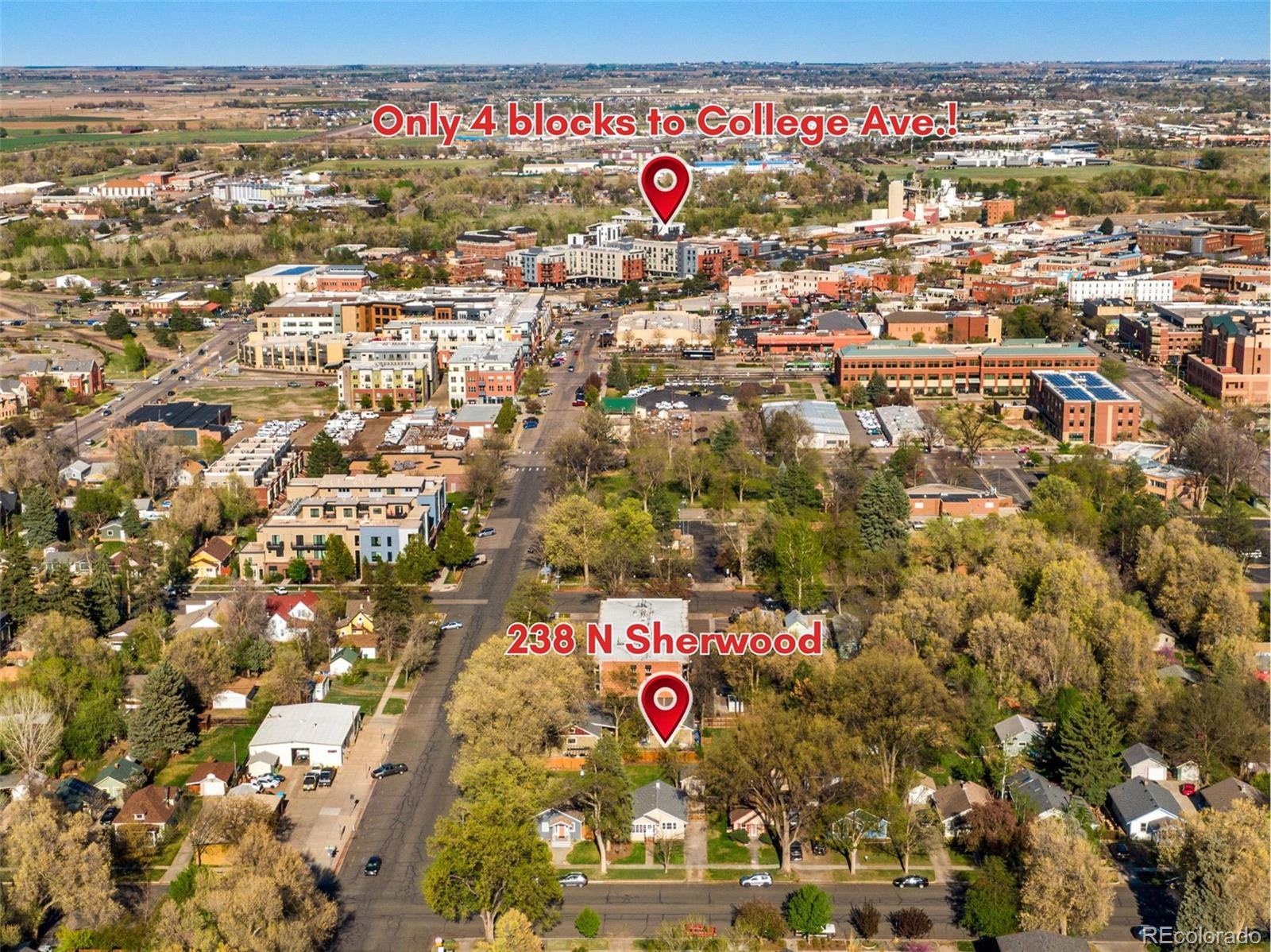 MLS Image #1 for 238 n sherwood street,fort collins, Colorado