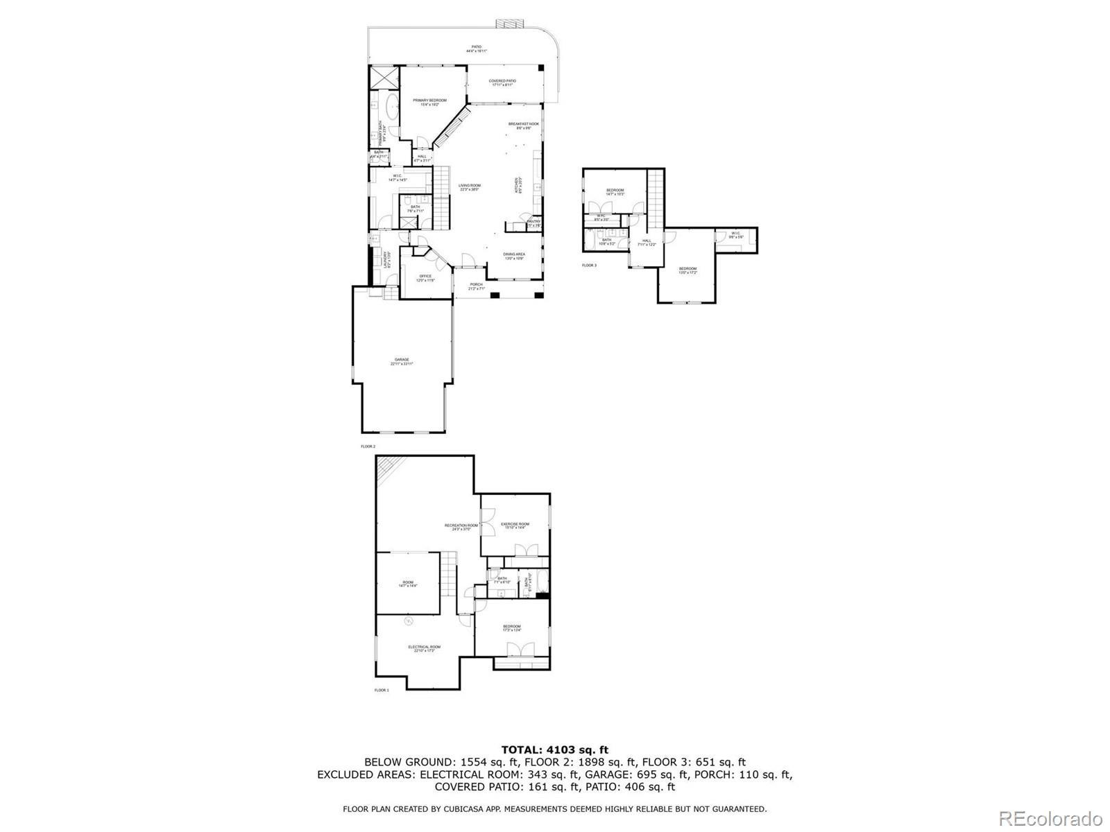 MLS Image #44 for 5091  hidden pond place,castle rock, Colorado