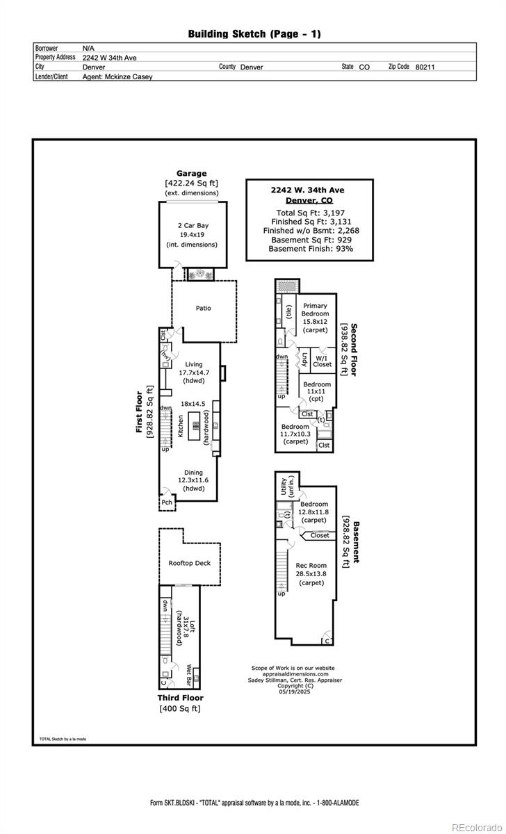 MLS Image #5 for 2242 w 34th avenue,denver, Colorado