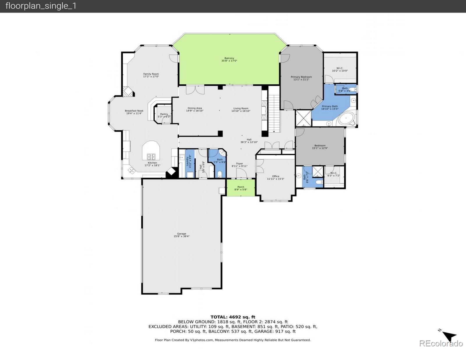 MLS Image #47 for 485  sapphire drive,castle rock, Colorado