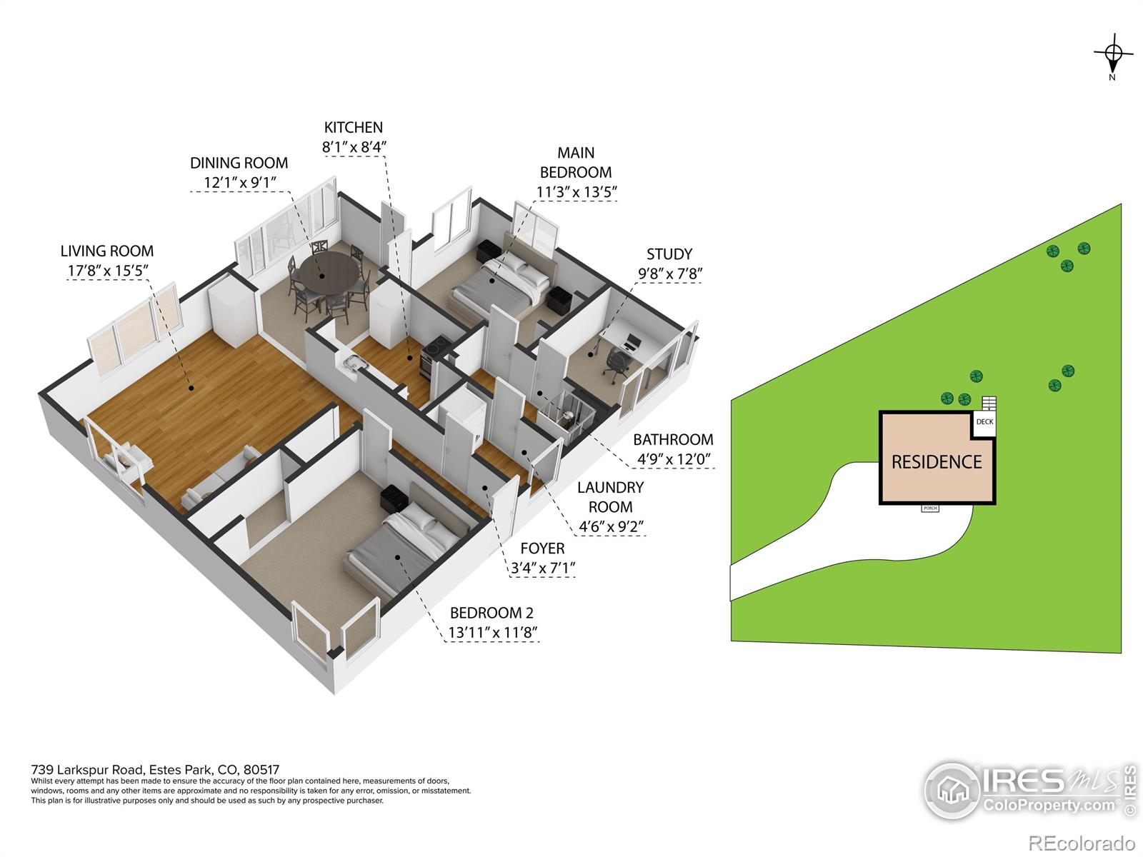 MLS Image #4 for 739  larkspur road,estes park, Colorado