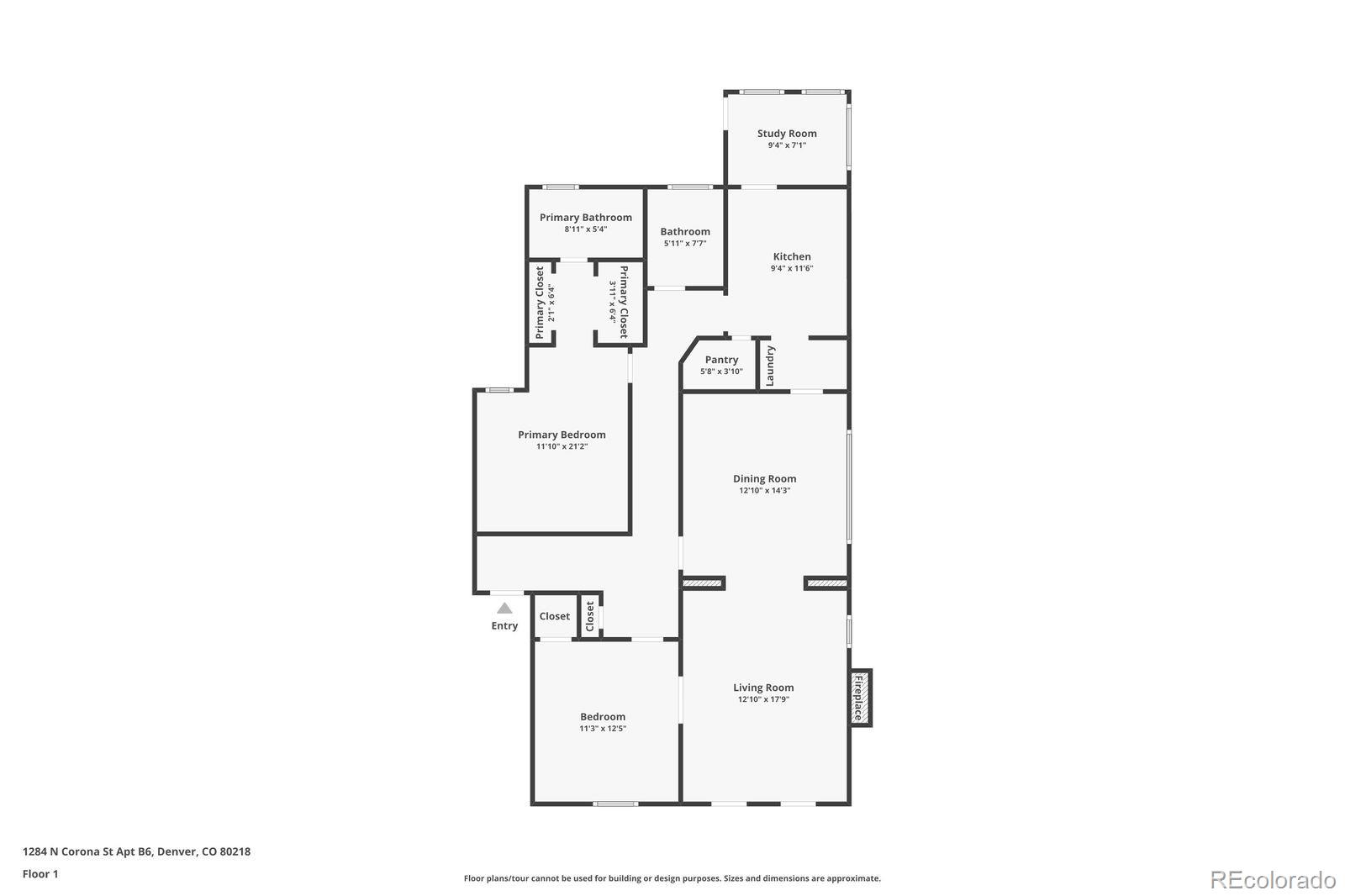 MLS Image #27 for 1284 n corona street b6,denver, Colorado