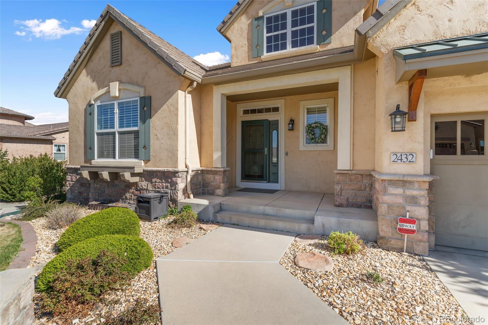 MLS Image #1 for 2432  pine valley view,colorado springs, Colorado
