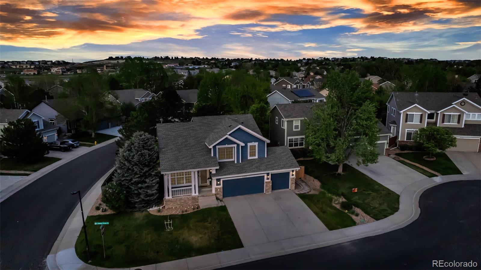 MLS Image #1 for 12430 s downy creek court,parker, Colorado