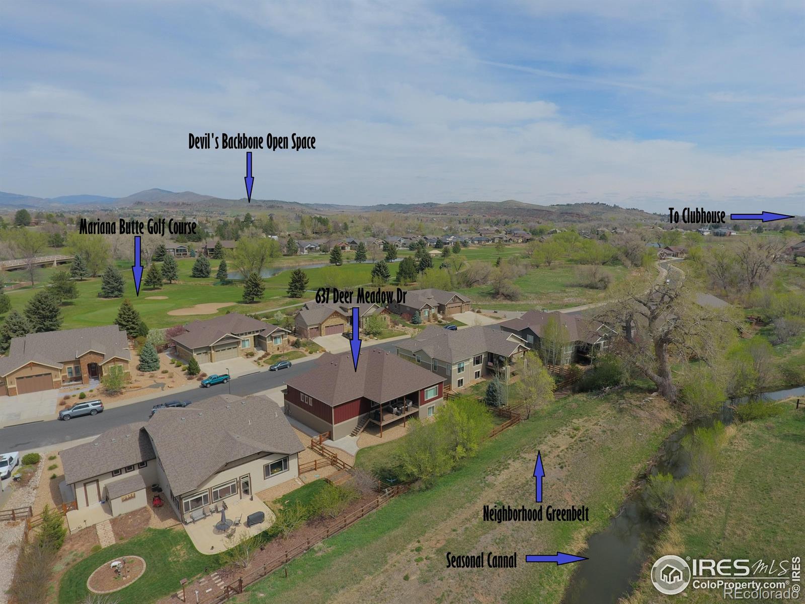 MLS Image #1 for 637  deer meadow drive,loveland, Colorado