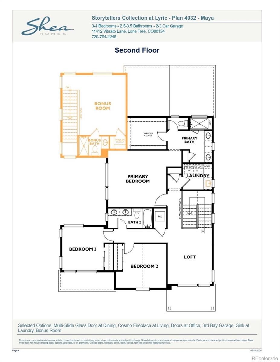 MLS Image #2 for 11196  vibrato lane,parker, Colorado