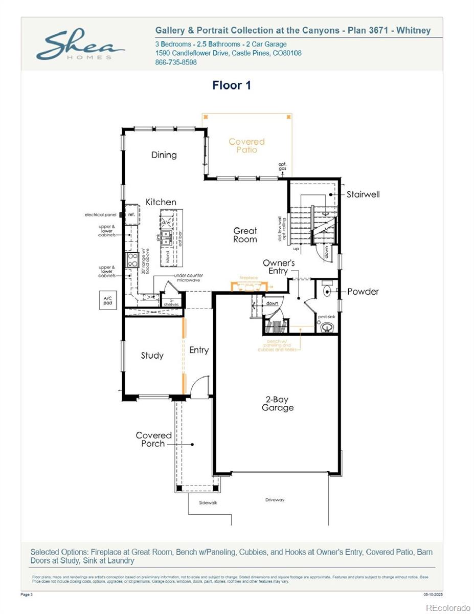 MLS Image #1 for 1288  stillspring lane,castle pines, Colorado