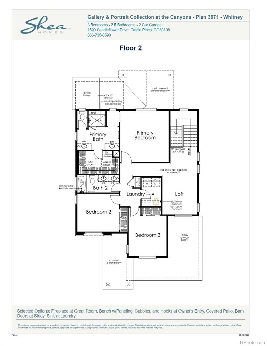 MLS Image #2 for 1288  stillspring lane,castle pines, Colorado