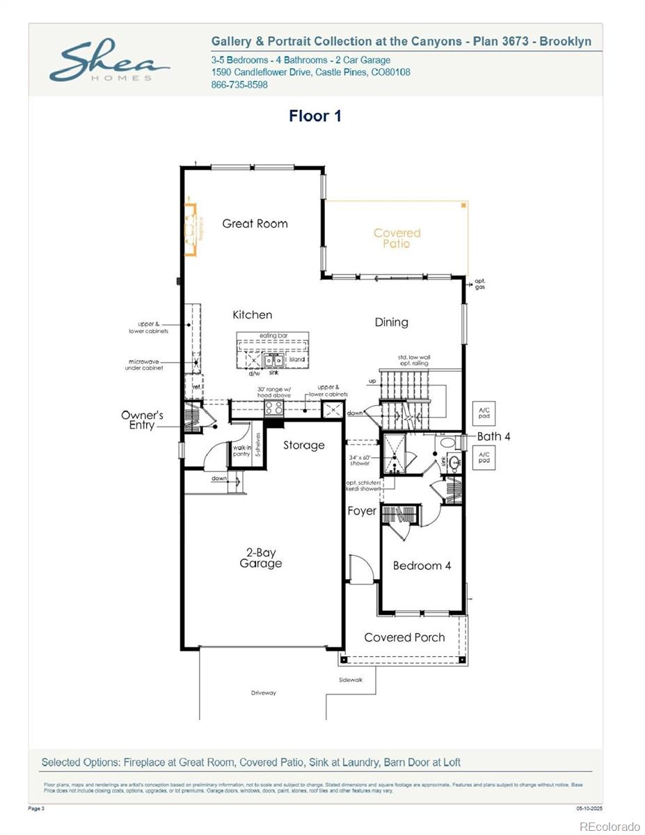 MLS Image #1 for 1287  stillspring lane,castle pines, Colorado