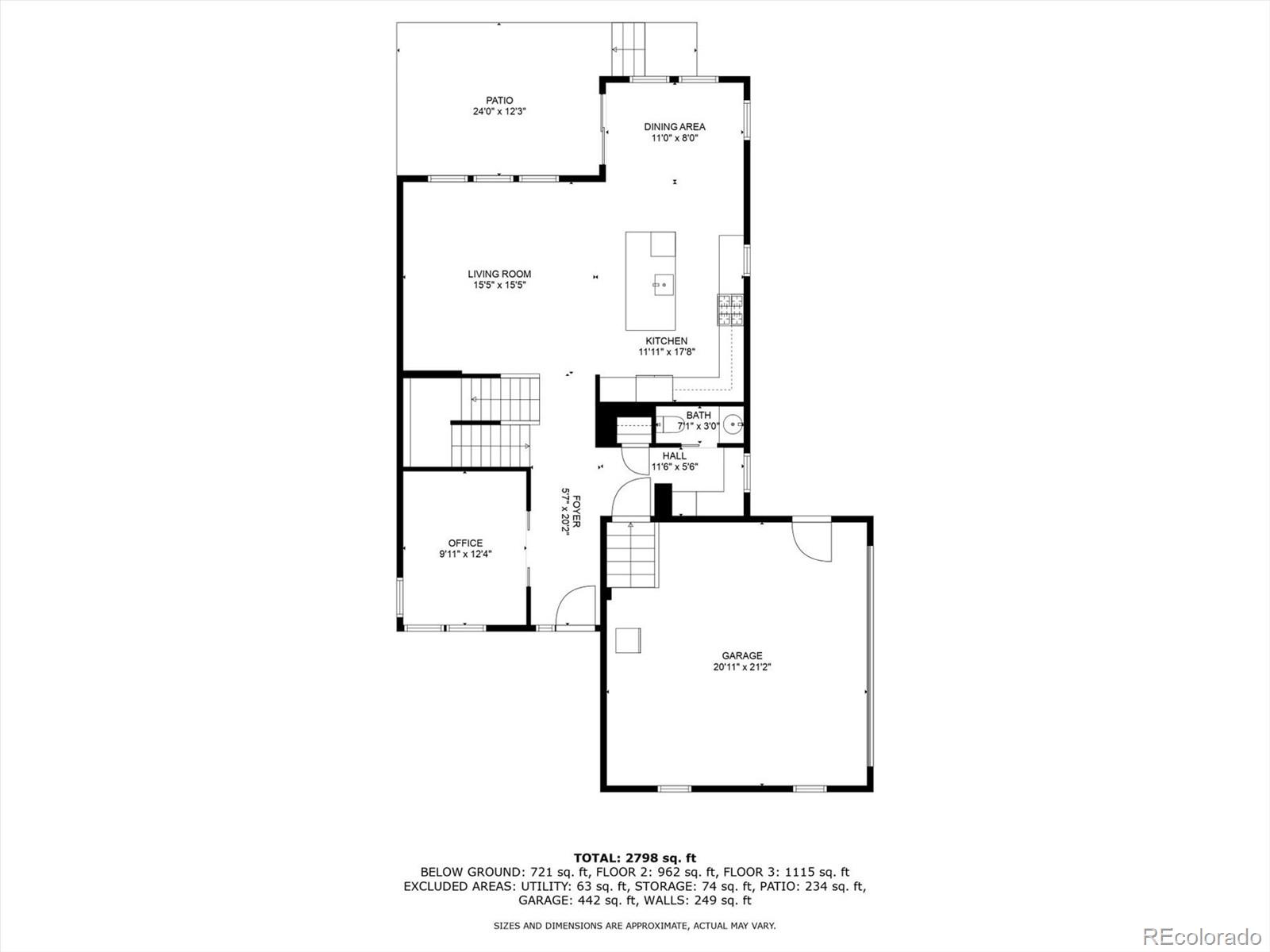 MLS Image #36 for 6760  mariposa court,denver, Colorado