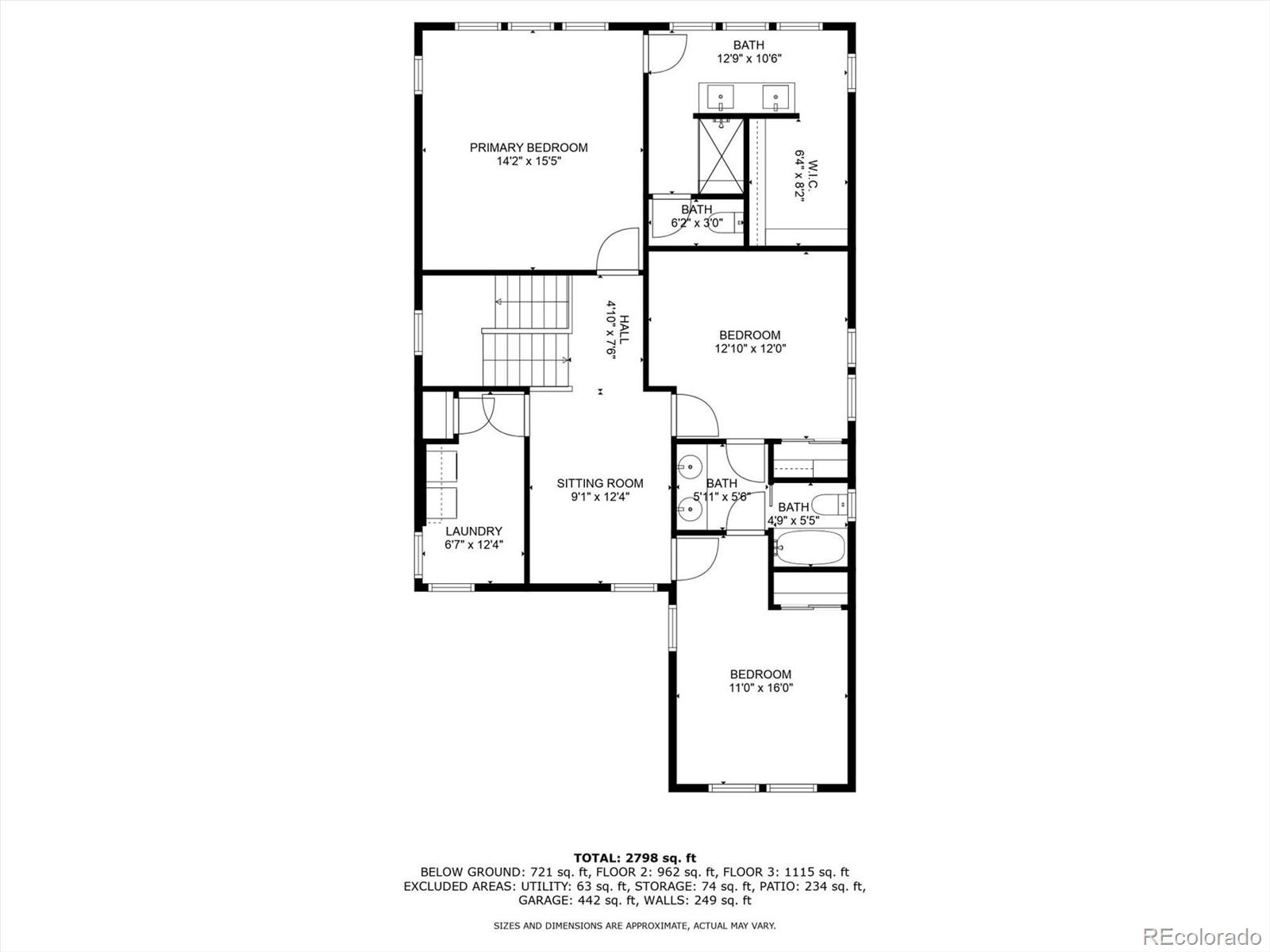 MLS Image #37 for 6760  mariposa court,denver, Colorado