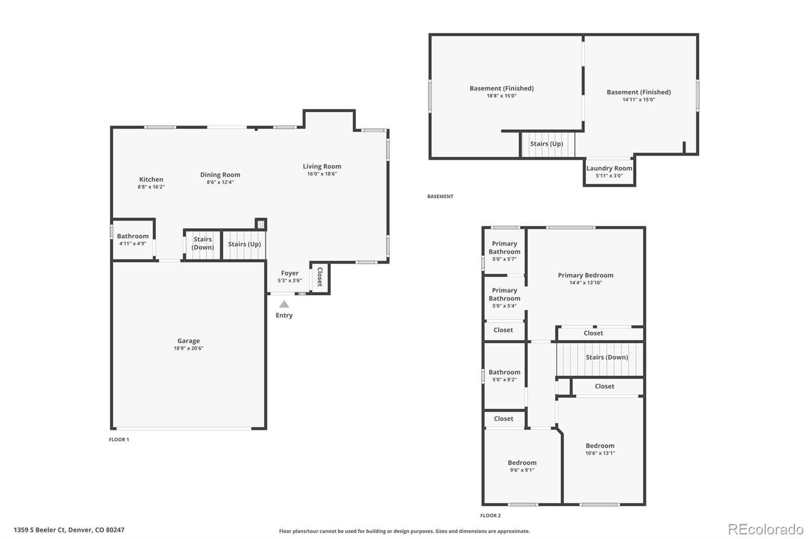 MLS Image #46 for 1359 s beeler court,denver, Colorado