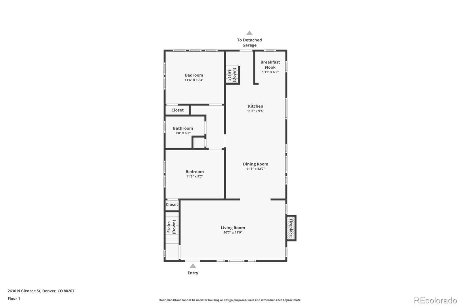 MLS Image #48 for 2636 n glencoe street,denver, Colorado