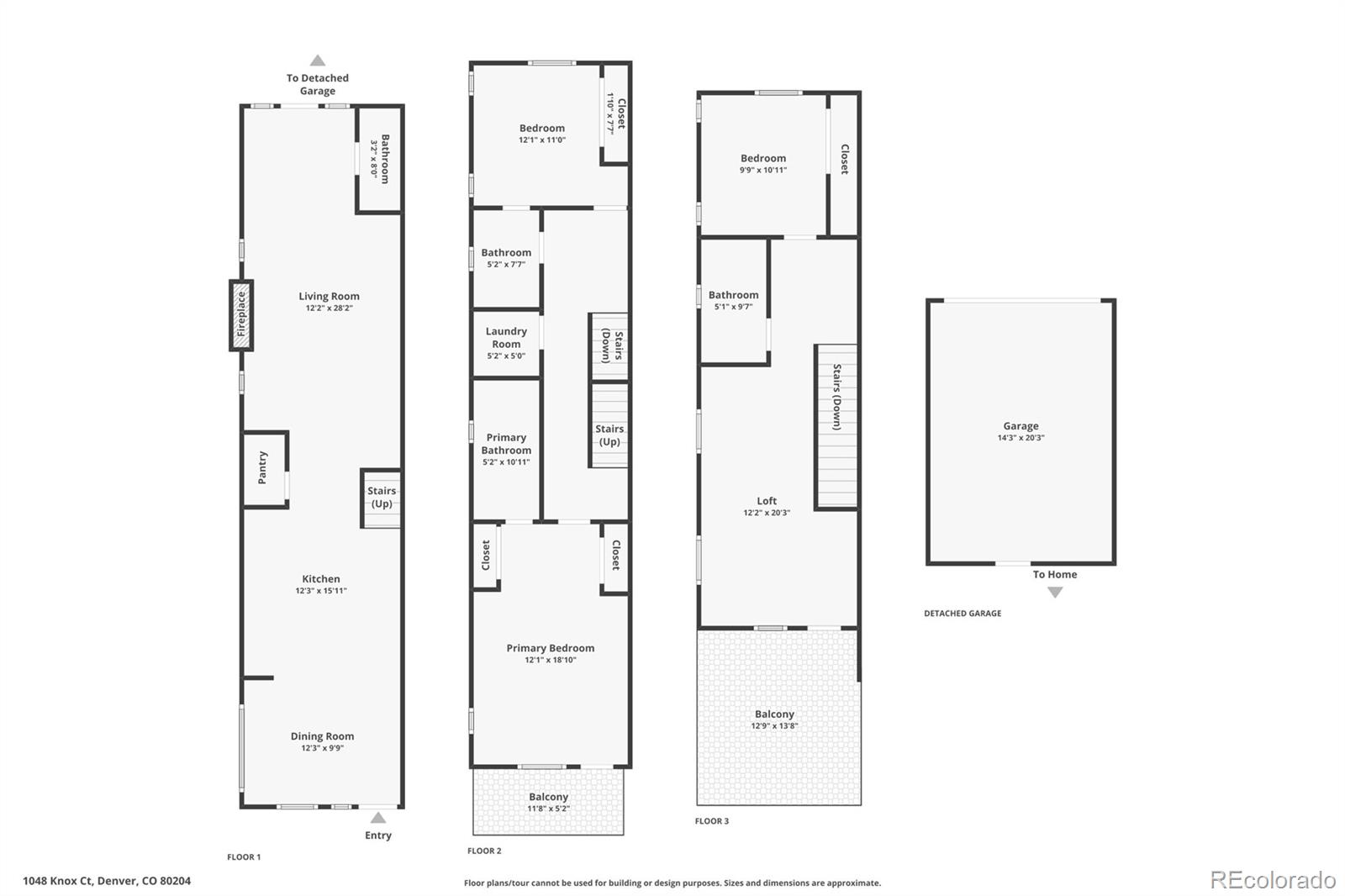 MLS Image #42 for 1048  knox court,denver, Colorado