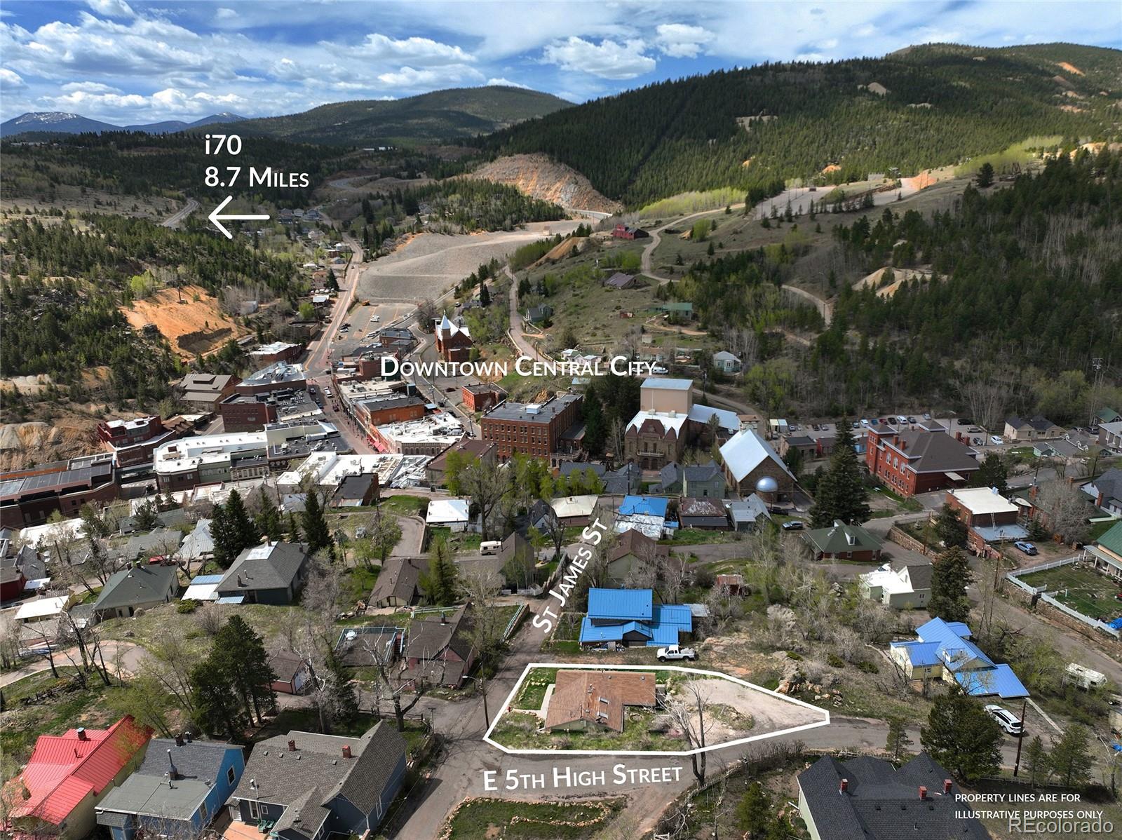 MLS Image #1 for 424  saint james street,central city, Colorado