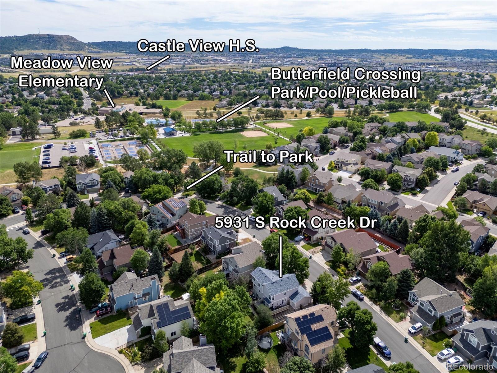MLS Image #40 for 5931 s rock creek drive,castle rock, Colorado
