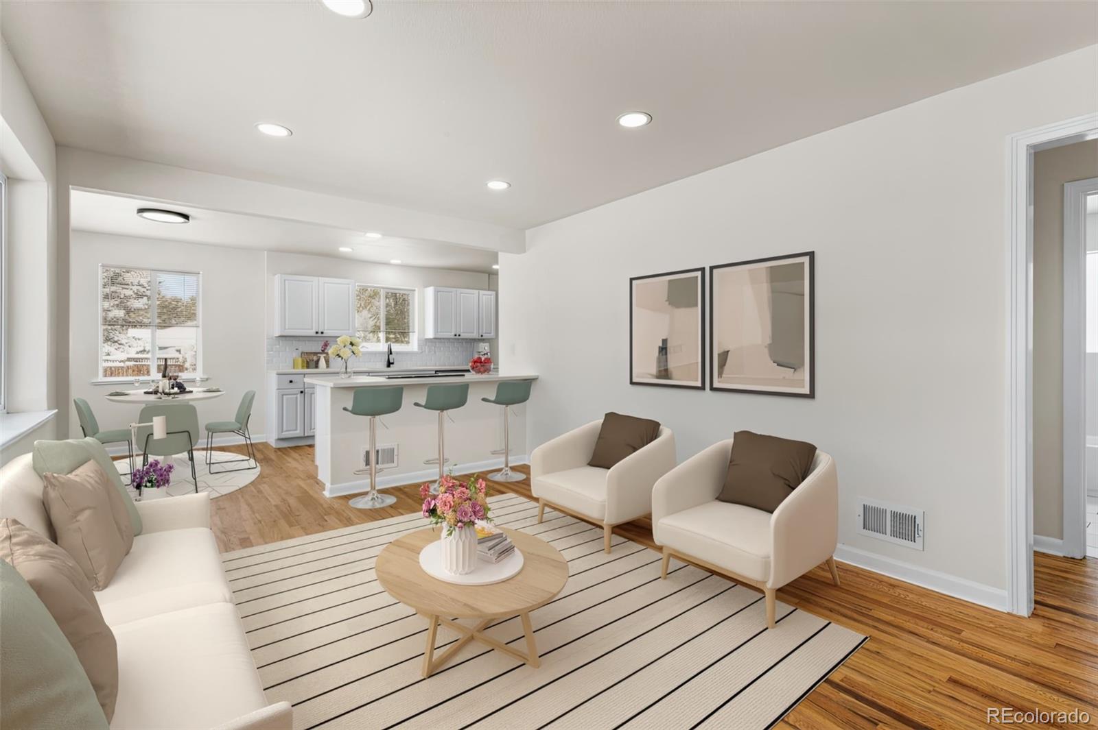 MLS Image #2 for 7555 e 22nd avenue,denver, Colorado