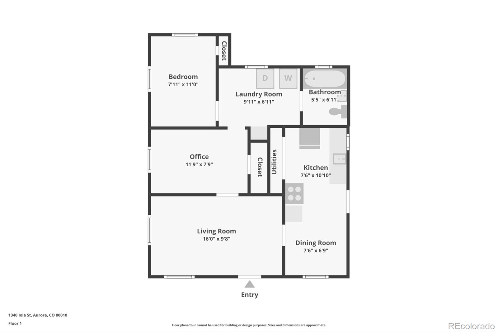 MLS Image #12 for 1340  iola street,aurora, Colorado