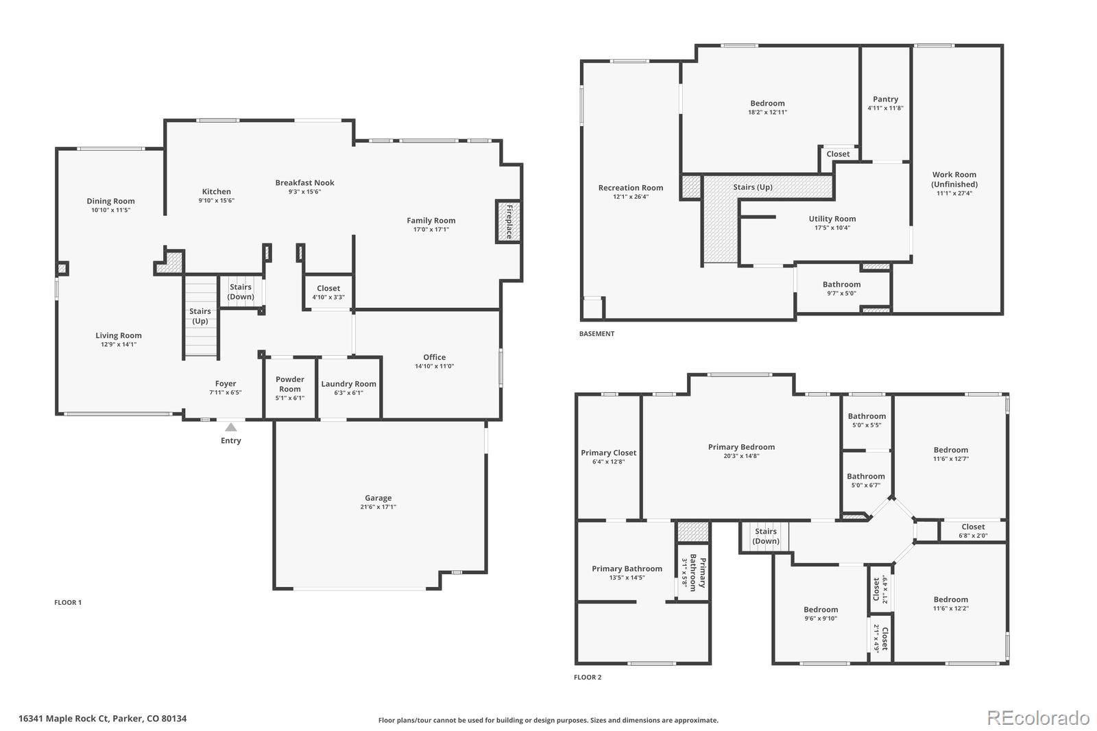 MLS Image #37 for 16341  maple rock court,parker, Colorado