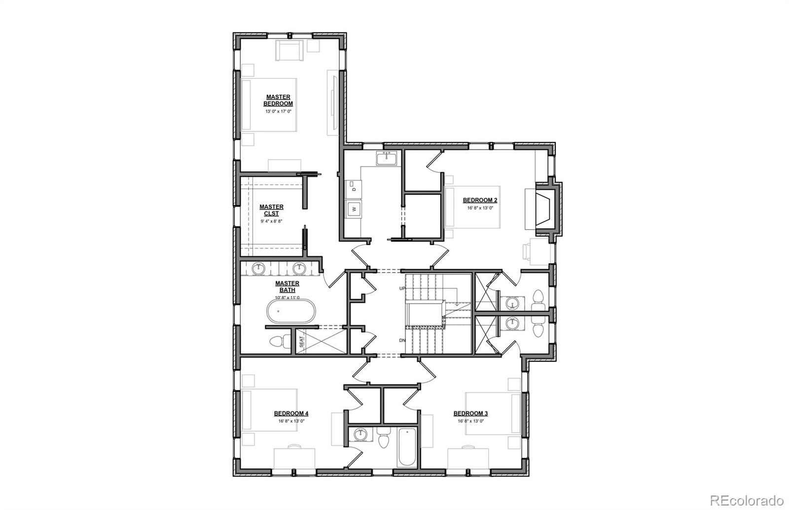 MLS Image #3 for 1160 n dahlia street,denver, Colorado