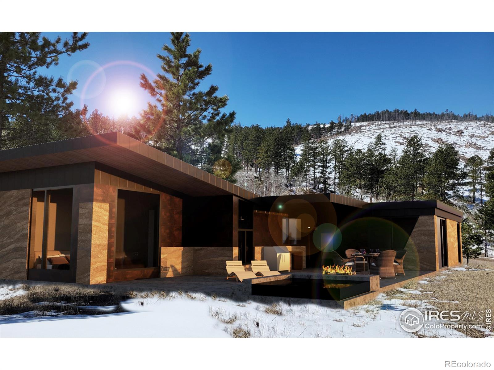 MLS Image #3 for 620  davis ranch road,bellvue, Colorado