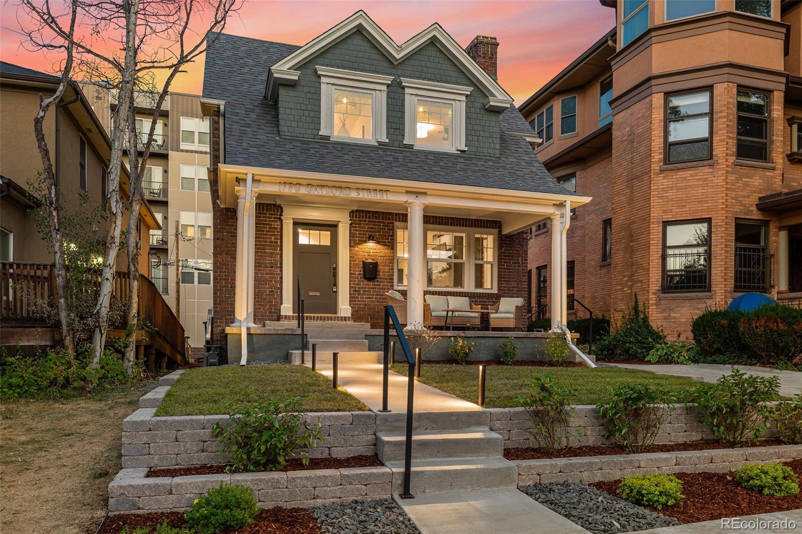MLS Image #1 for 1730 n gaylord street,denver, Colorado