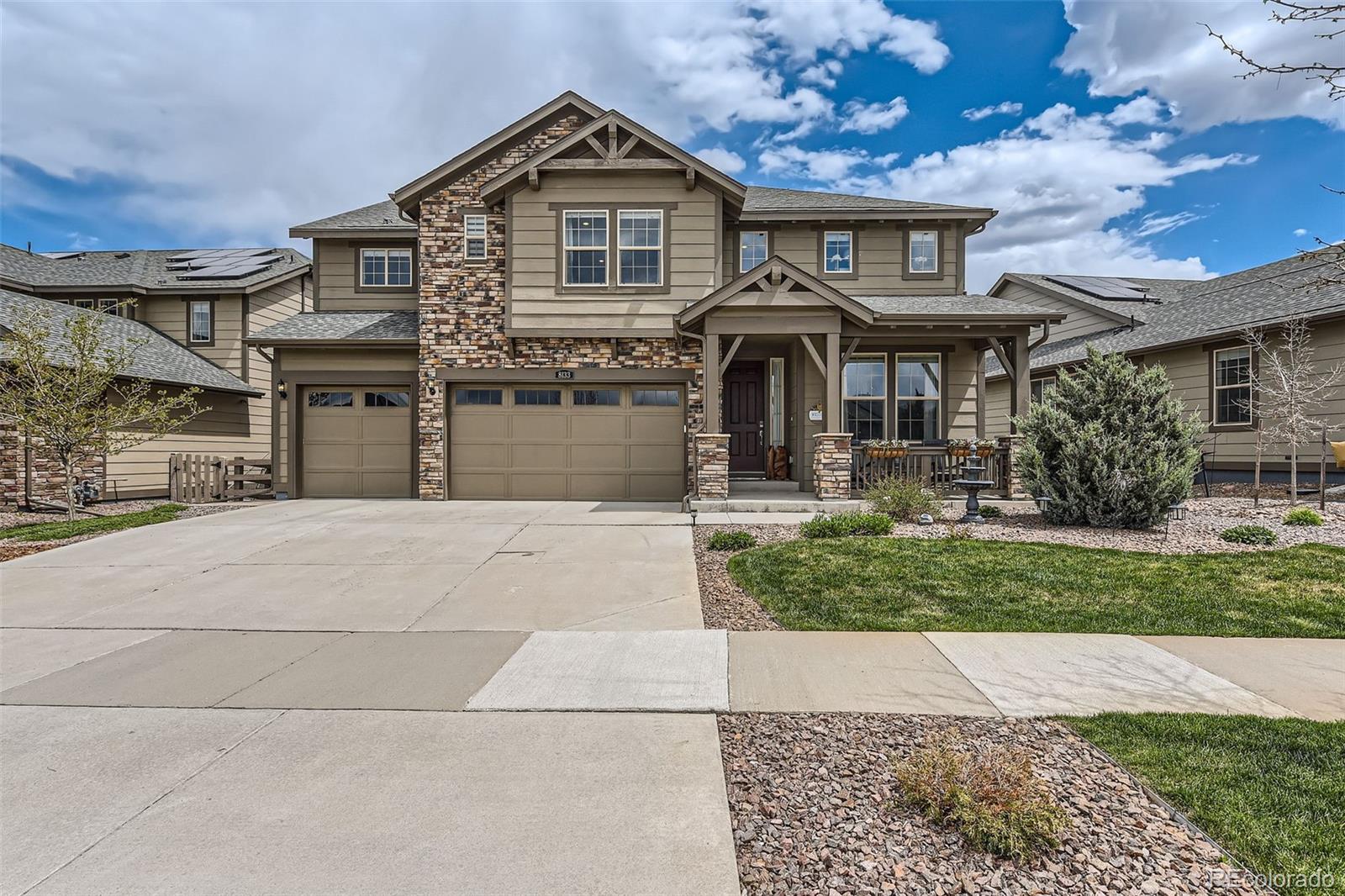 MLS Image #0 for 8133  arapahoe peak street,littleton, Colorado