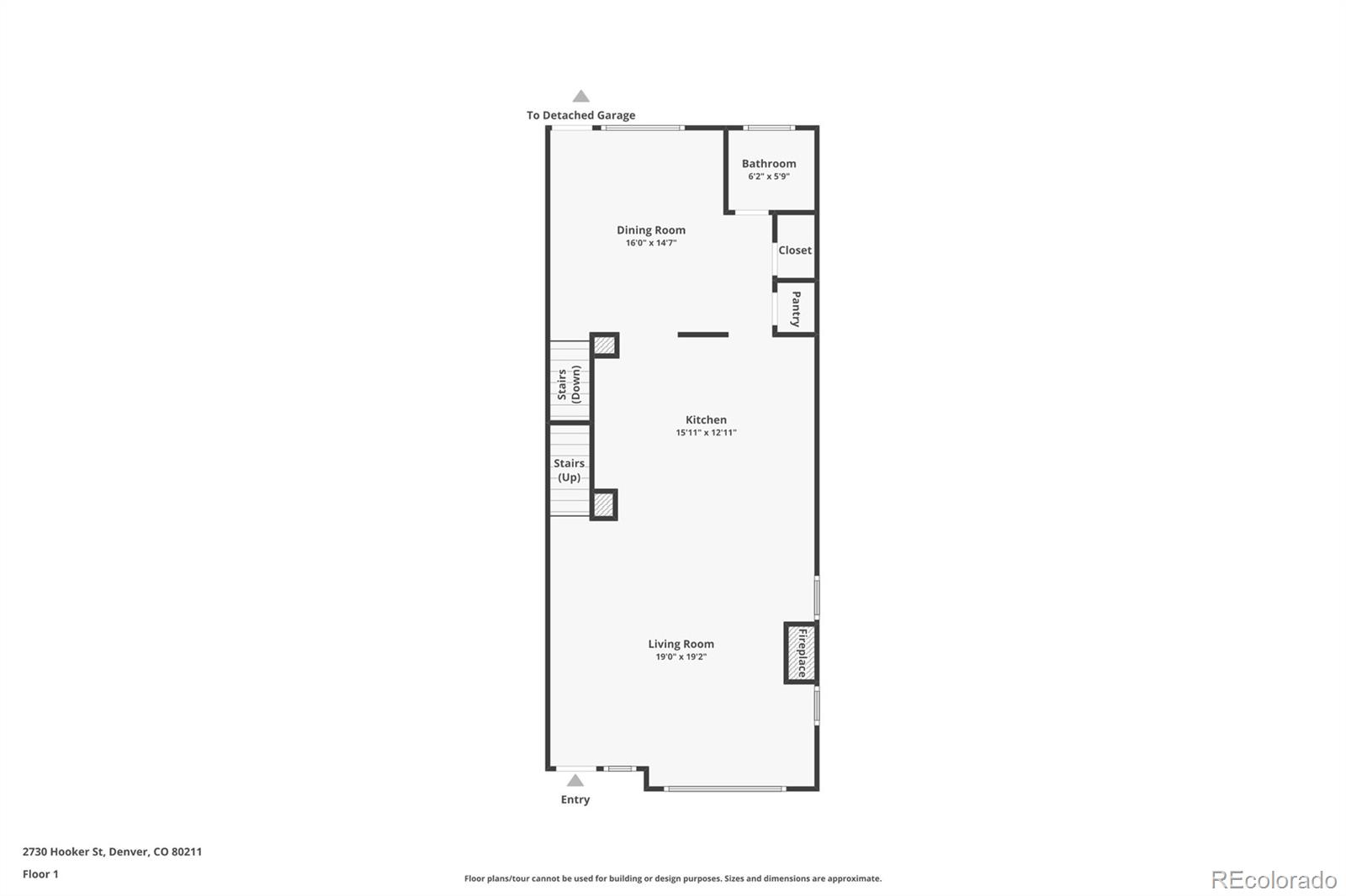 MLS Image #43 for 2730  hooker street,denver, Colorado