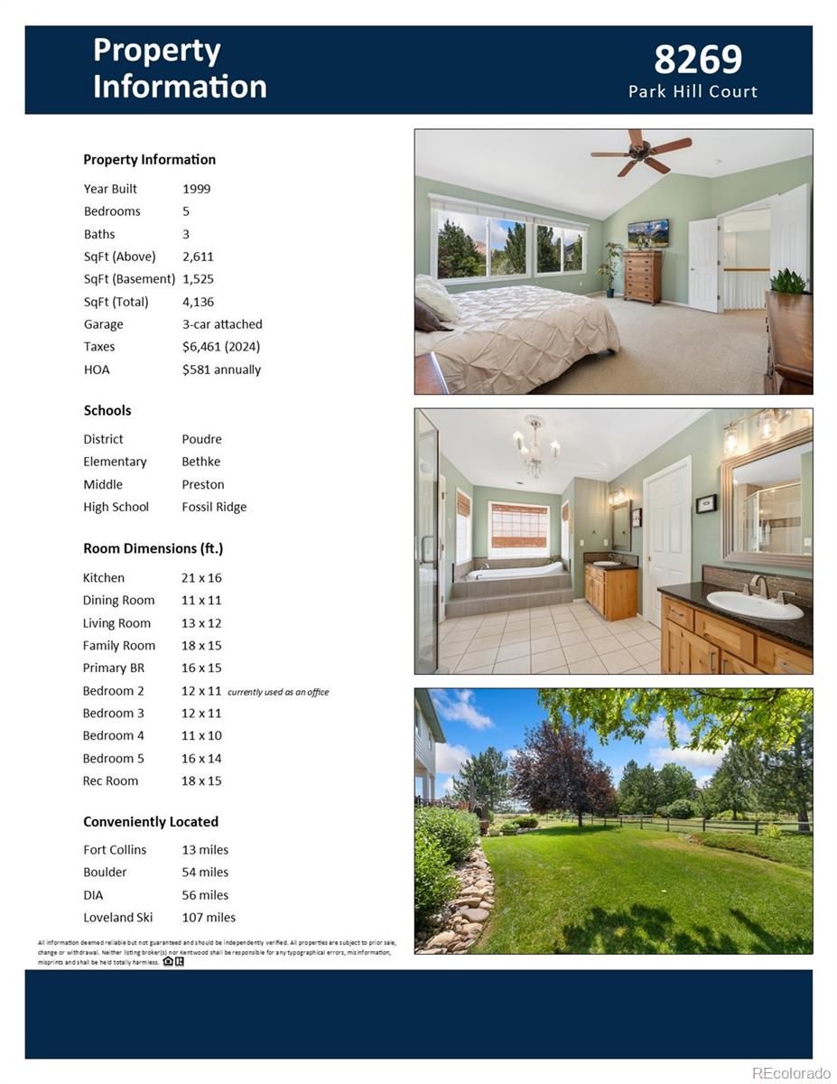 MLS Image #43 for 8269  park hill court,fort collins, Colorado