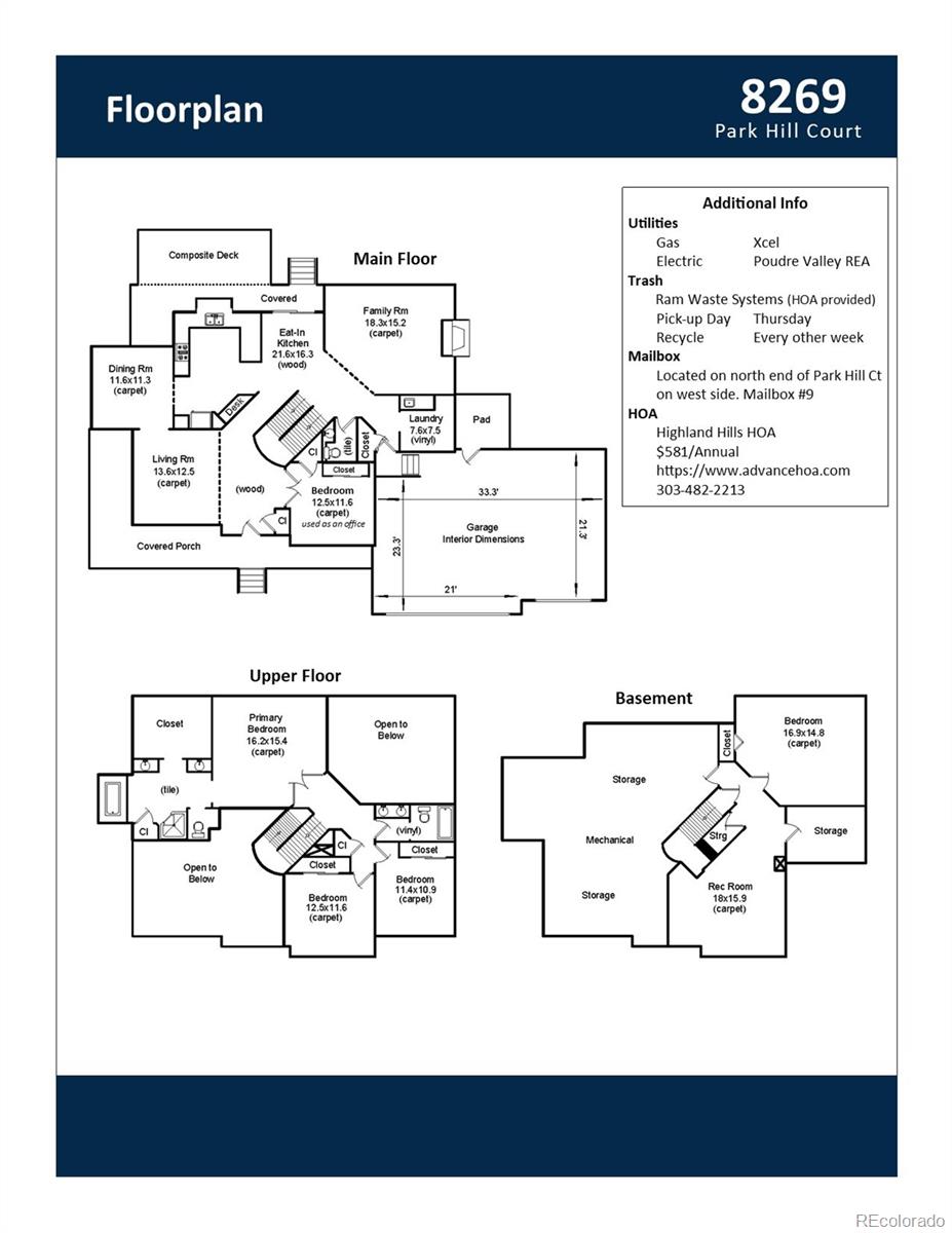 MLS Image #44 for 8269  park hill court,fort collins, Colorado