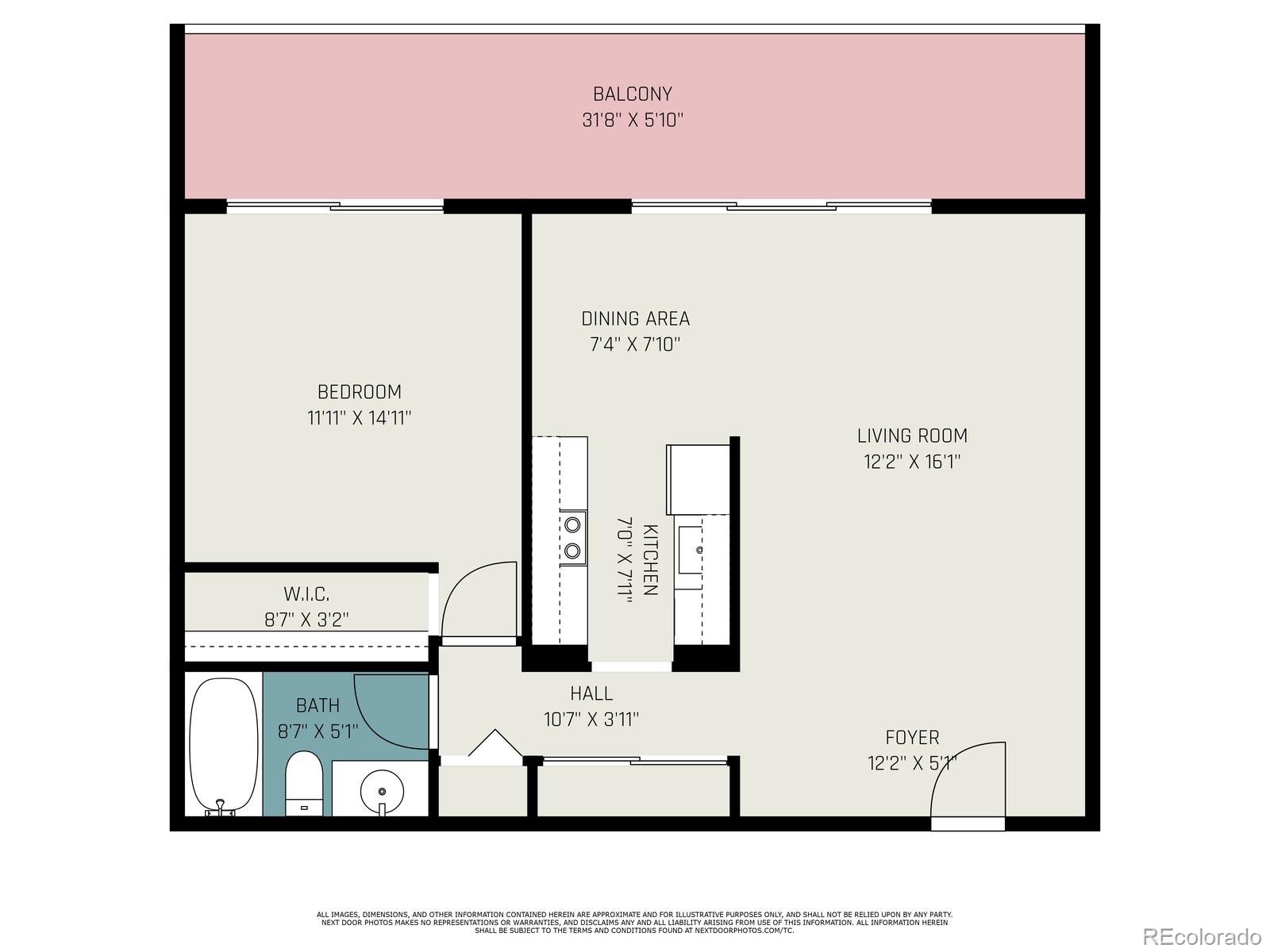 MLS Image #22 for 2225  buchtel boulevard 208,denver, Colorado