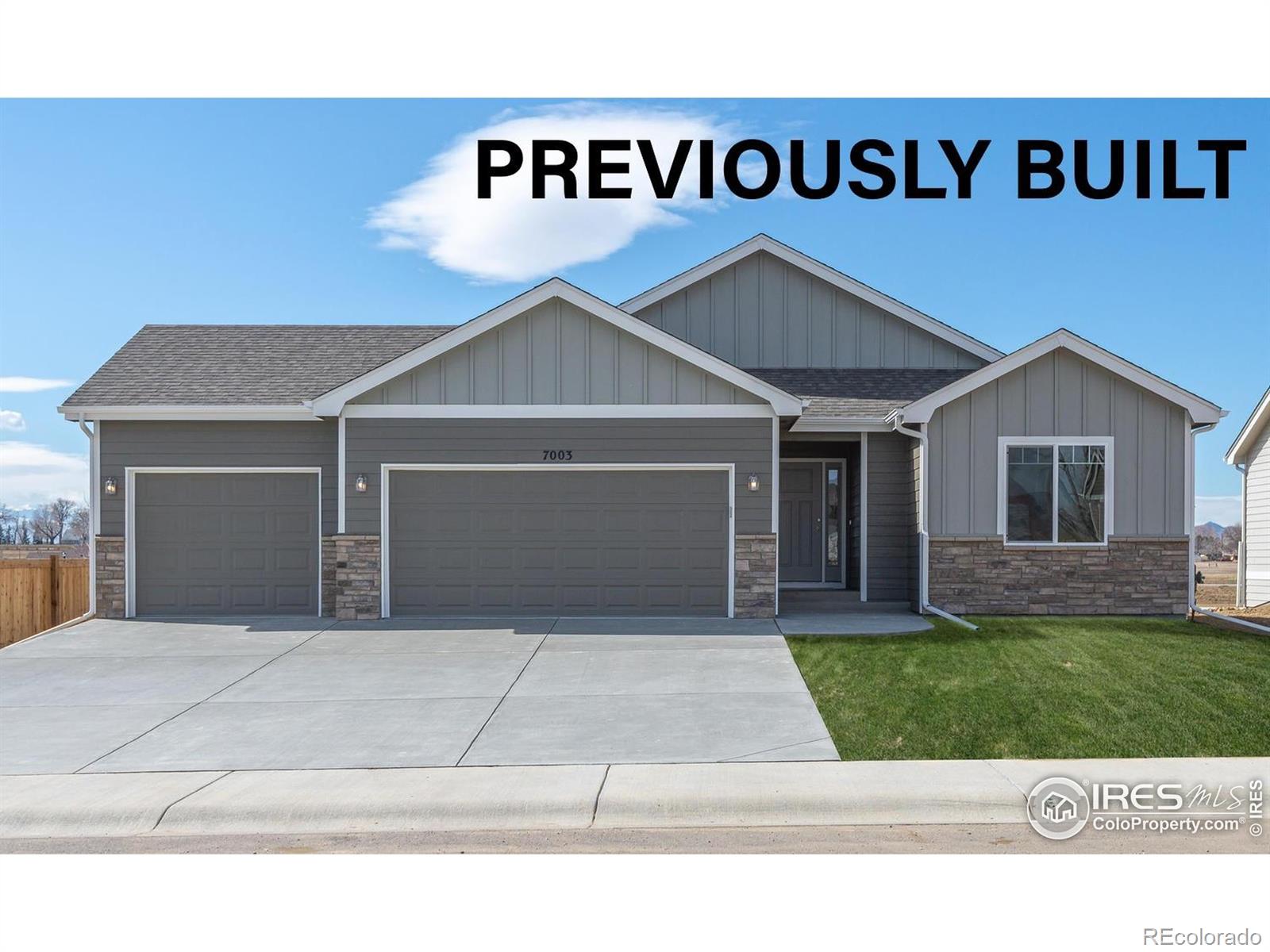 MLS Image #1 for 7150  rye grass drive,wellington, Colorado