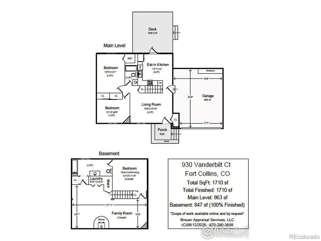 MLS Image #33 for 930  vanderbilt court,fort collins, Colorado