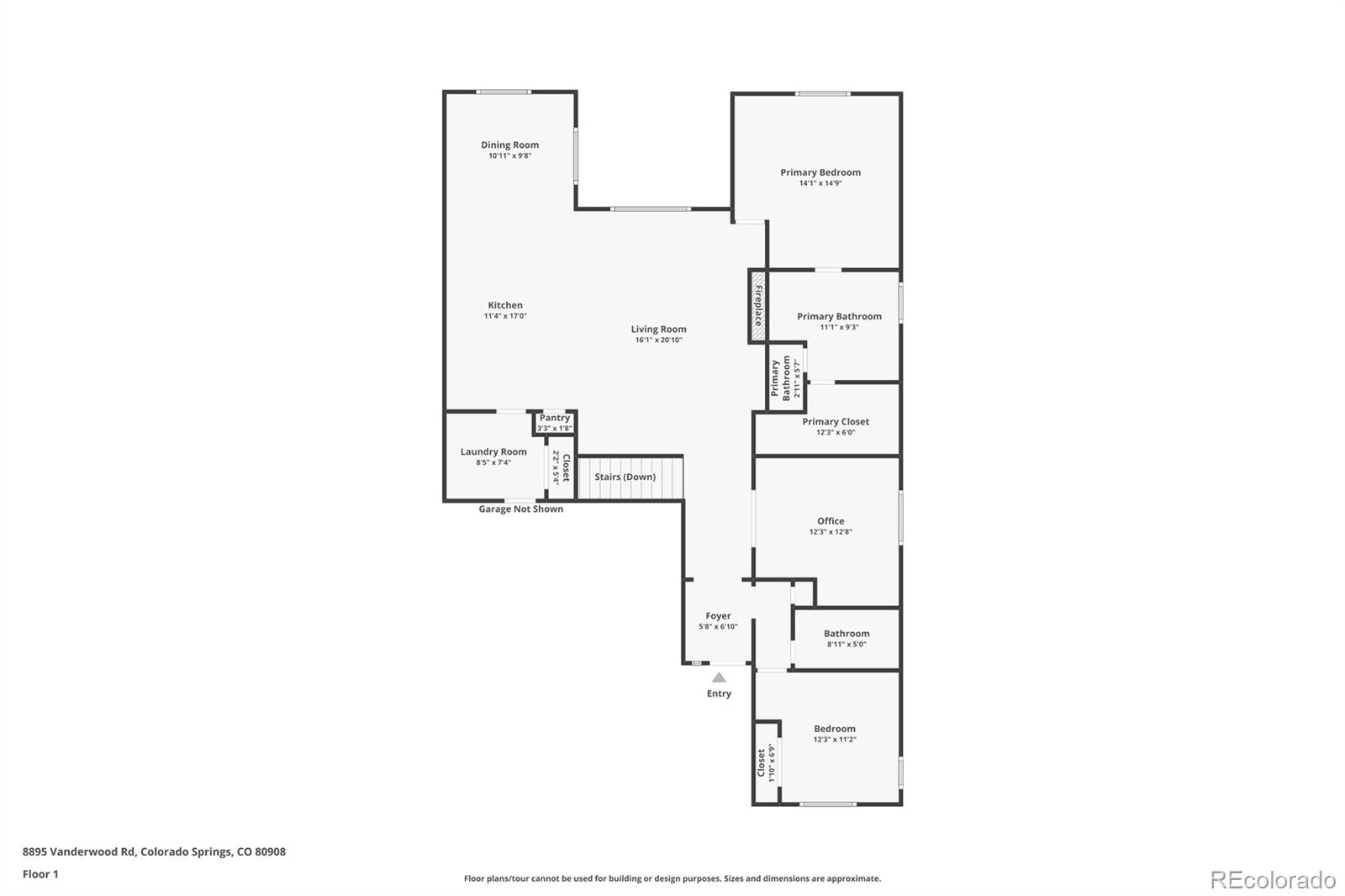 MLS Image #4 for 8895  vanderwood road,colorado springs, Colorado