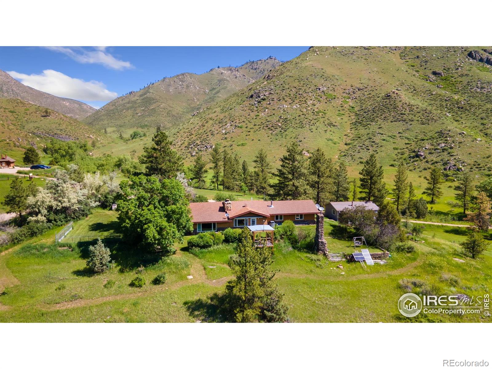 MLS Image #0 for 23  wild river road,bellvue, Colorado