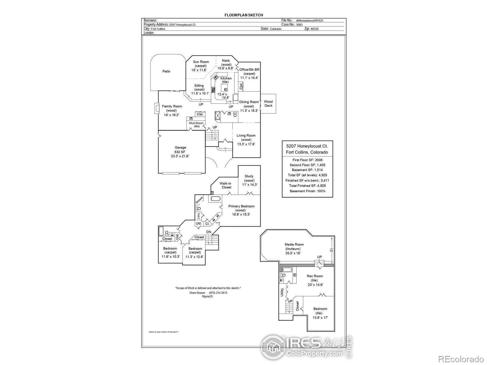 MLS Image #38 for 5207  honeylocust court,fort collins, Colorado