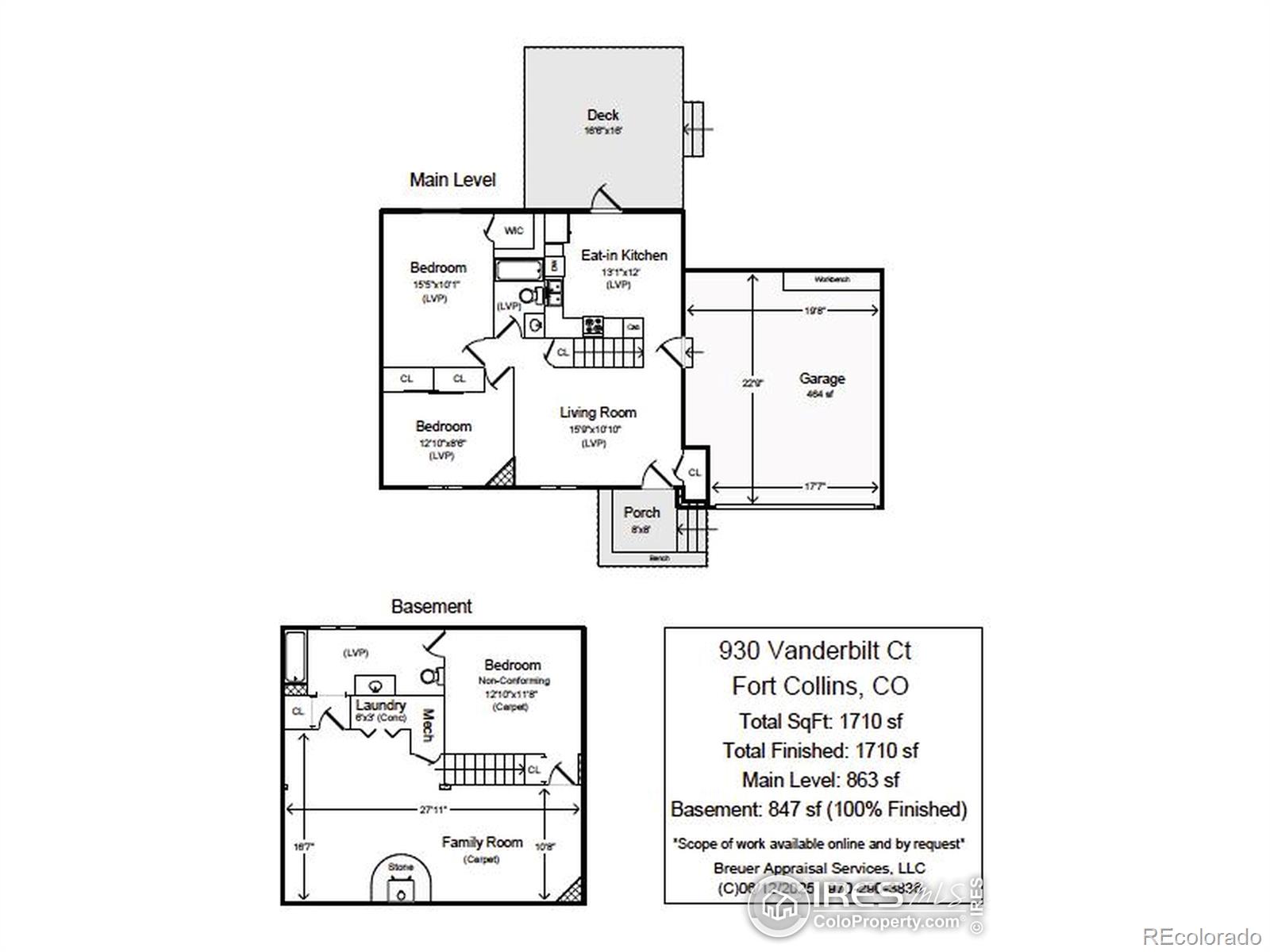 MLS Image #33 for 930  vanderbilt court,fort collins, Colorado