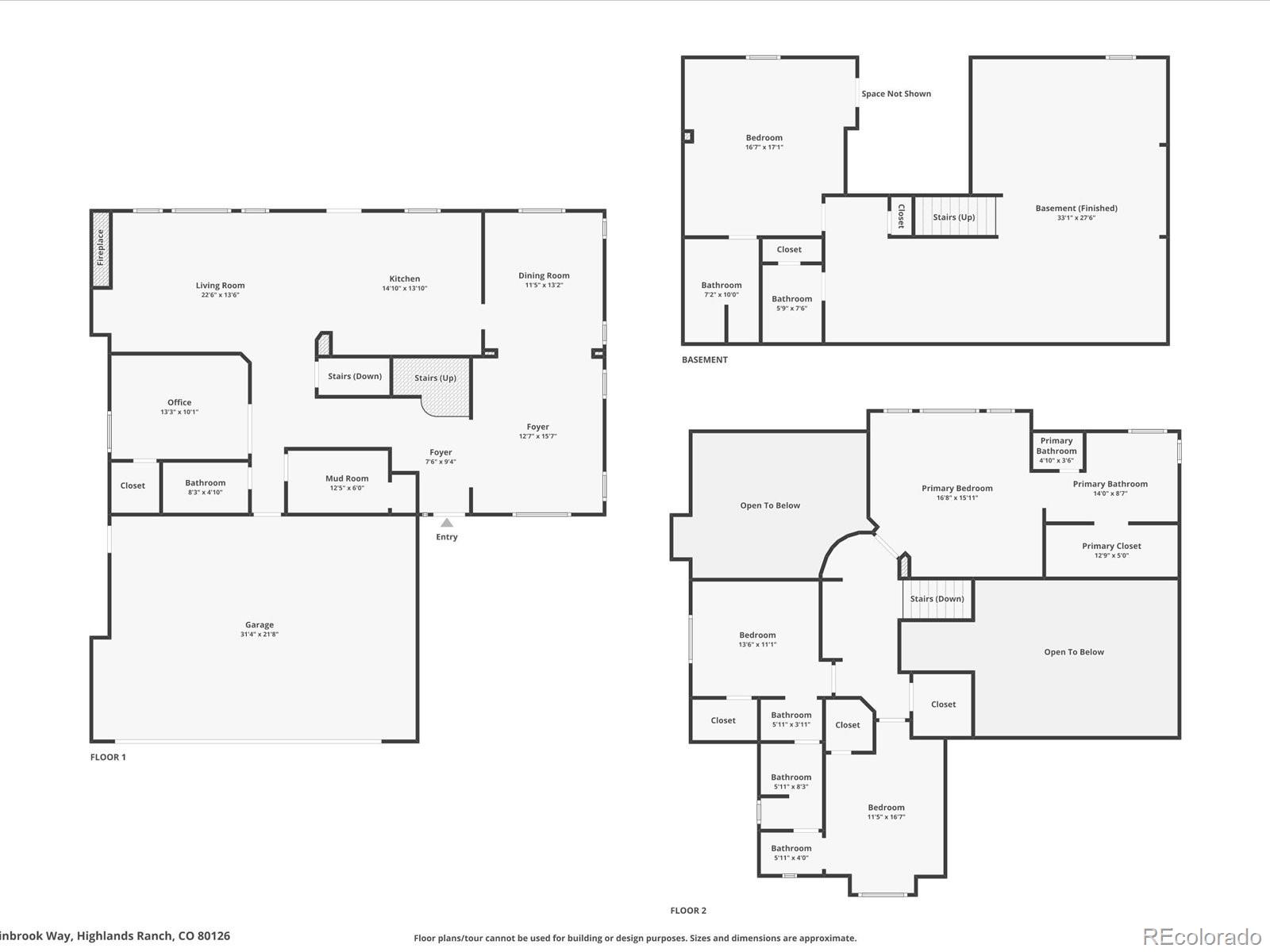 MLS Image #1 for 10216  kleinbrook way,highlands ranch, Colorado
