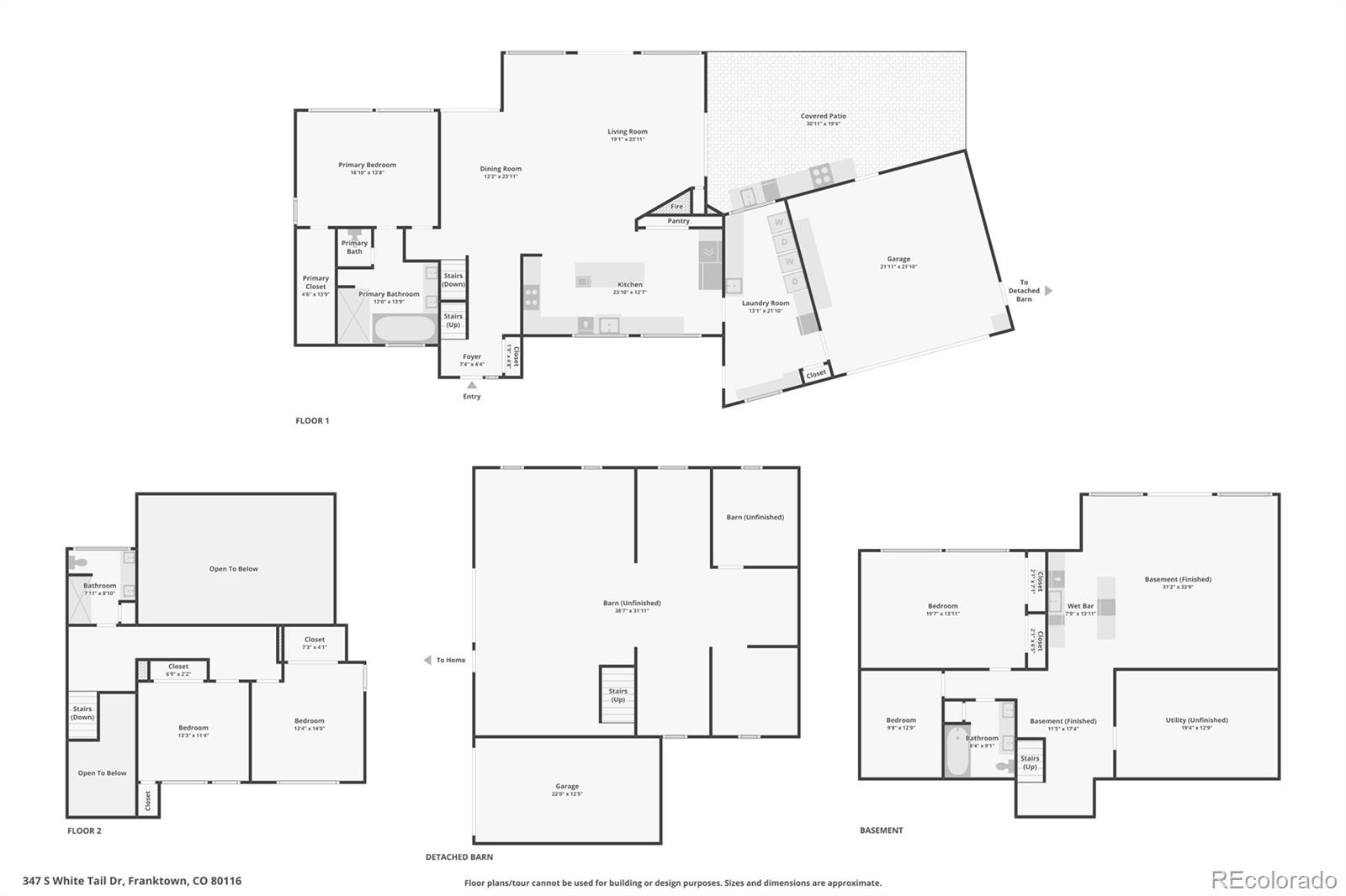 MLS Image #48 for 347 s white tail drive,franktown, Colorado