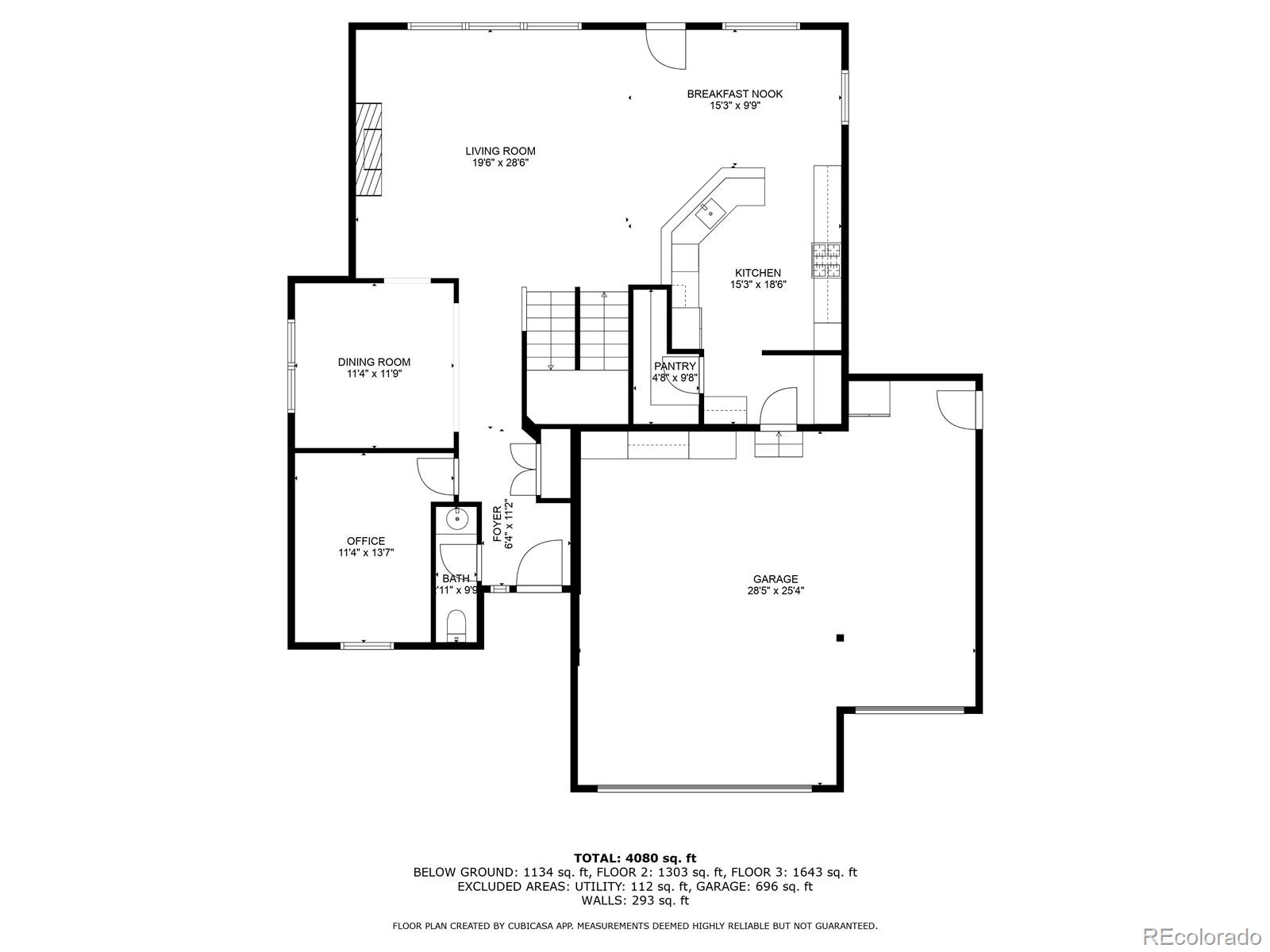 MLS Image #3 for 1871  walnut creek court,colorado springs, Colorado