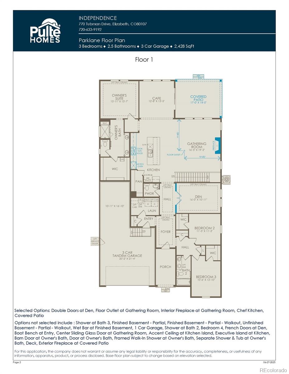 MLS Image #2 for 39574  gwinett circle,elizabeth, Colorado
