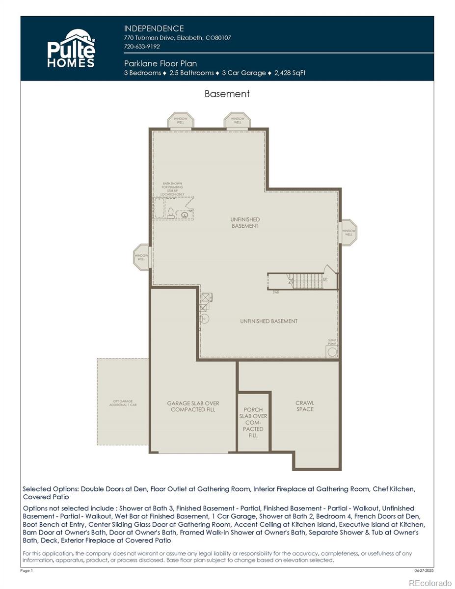 MLS Image #3 for 39574  gwinett circle,elizabeth, Colorado