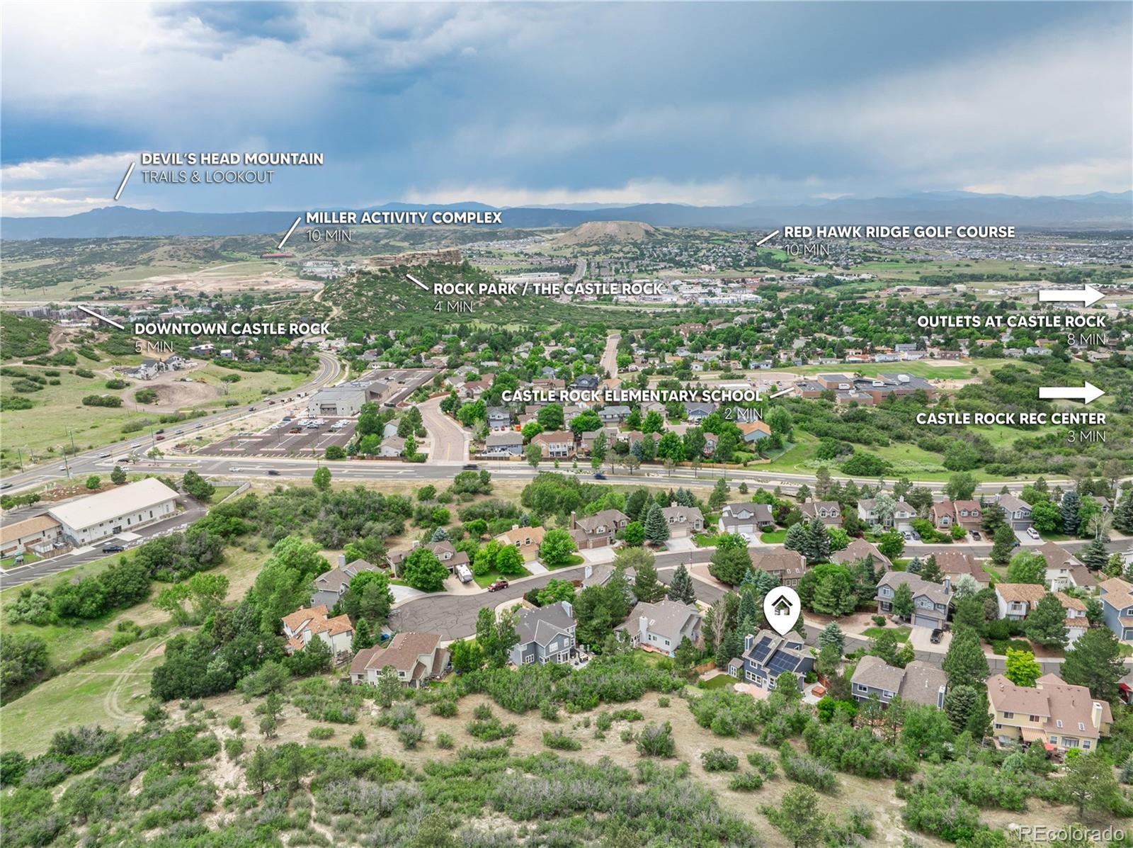 MLS Image #43 for 1412  pinyon drive,castle rock, Colorado