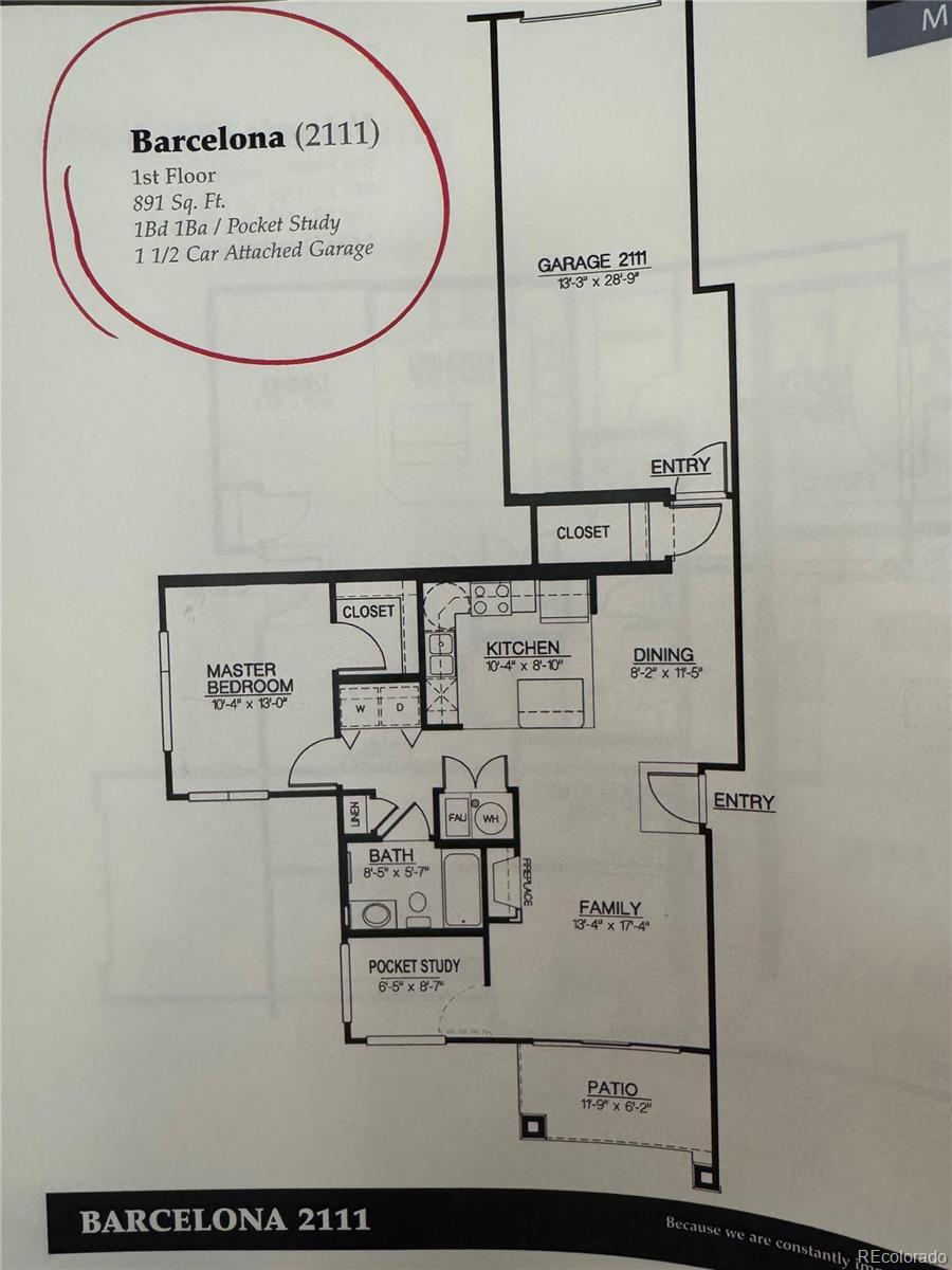 MLS Image #23 for 16600  las ramblas lane a,parker, Colorado