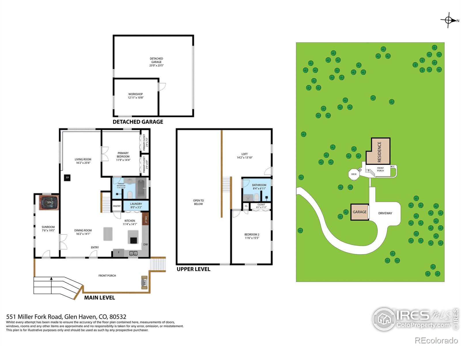 MLS Image #7 for 551  miller fork road,glen haven, Colorado